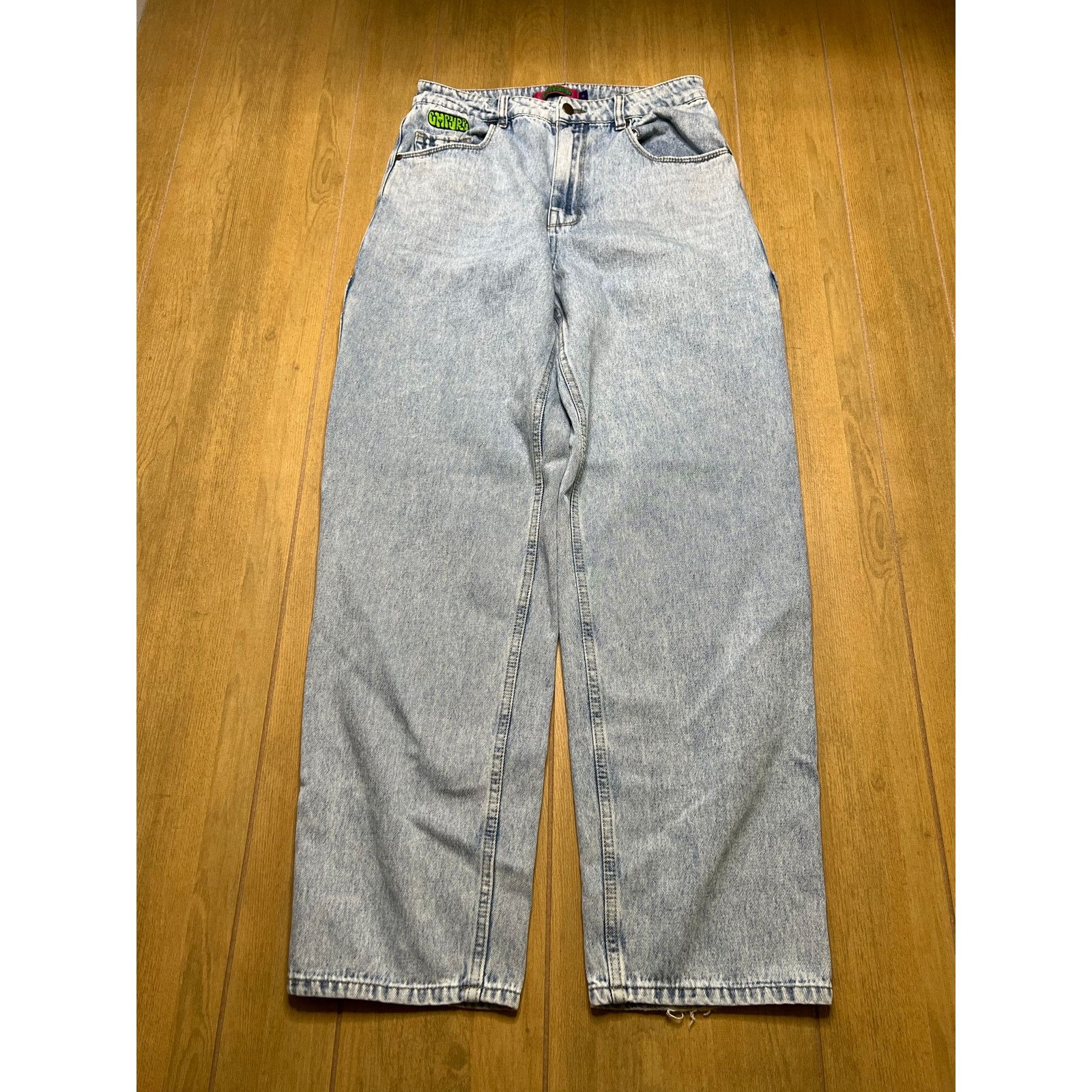 Empyre Empyre Carpenter Jeans Womens Sz 9 Blue Tori High Rise Y2K Size 32" / US 10 / IT 46 - 2 Thumbnail
