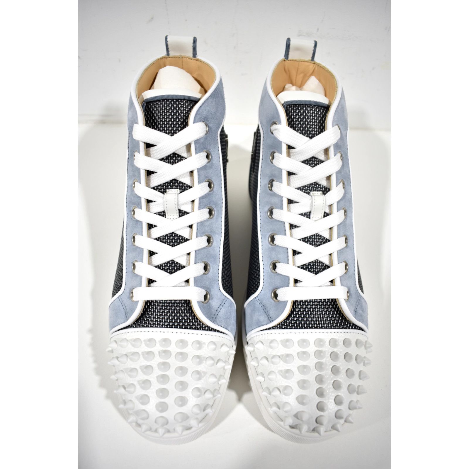 Christian Louboutin Christian Louboutin Lou Spikes Orlato High Top Sneaker Size US 8 / EU 41 - 6 Thumbnail
