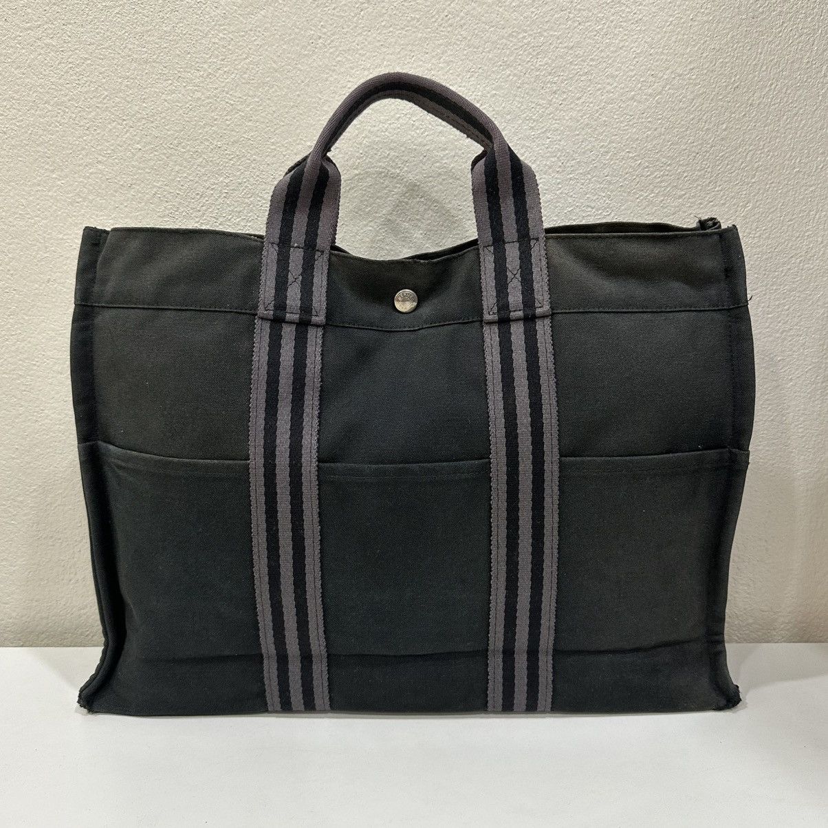 Hermes ‼️LASTDROP‼️ HEMRES FOURRE TOUT MM CANVAS HAND TOTE BAG Size ONE SIZE - 2 Thumbnail