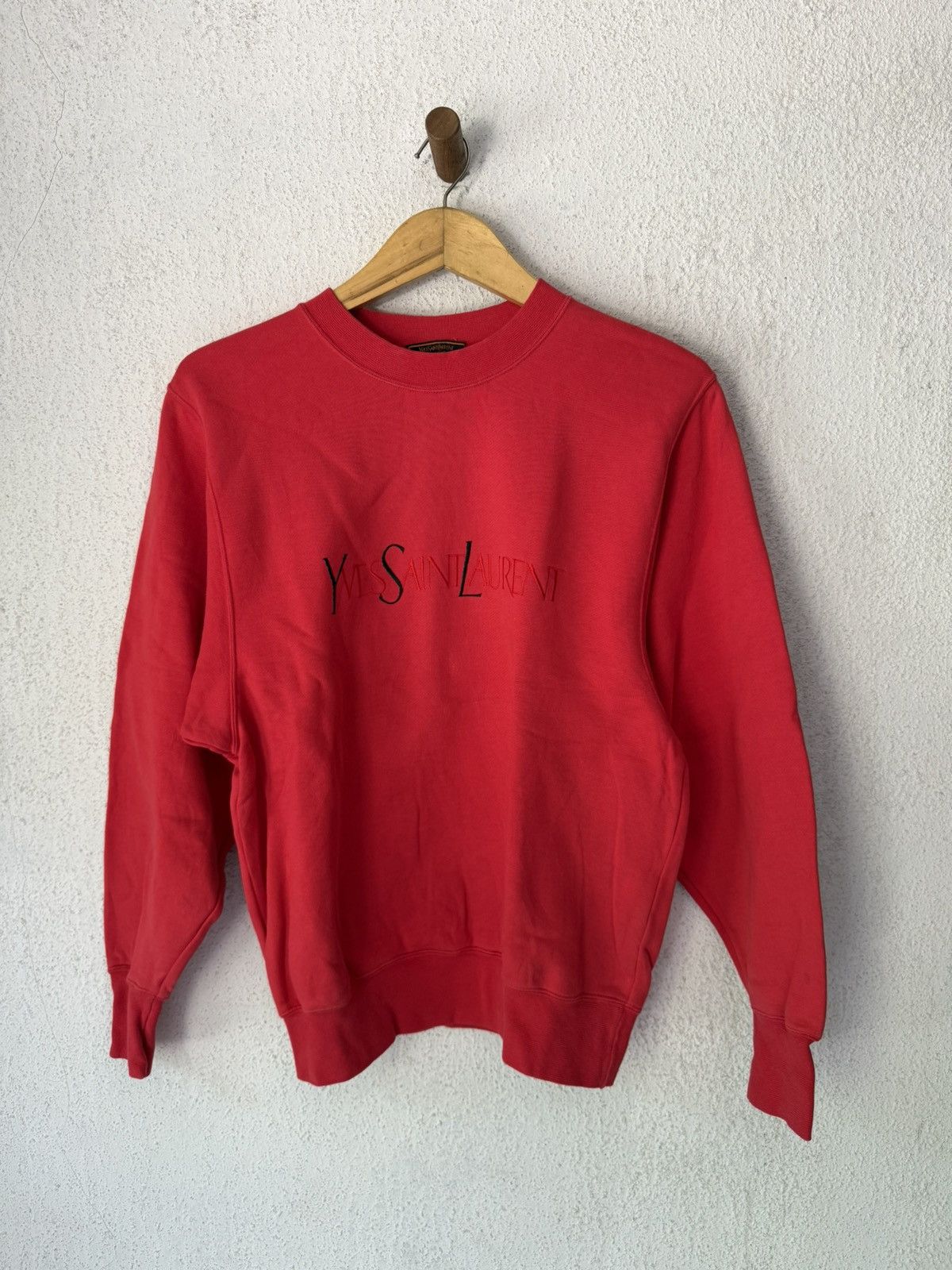 Yves Saint Laurent Vintage Yves Saint Laurent Sweatshirt 90s Size US S / EU 44-46 / 1 - 1 Thumbnail