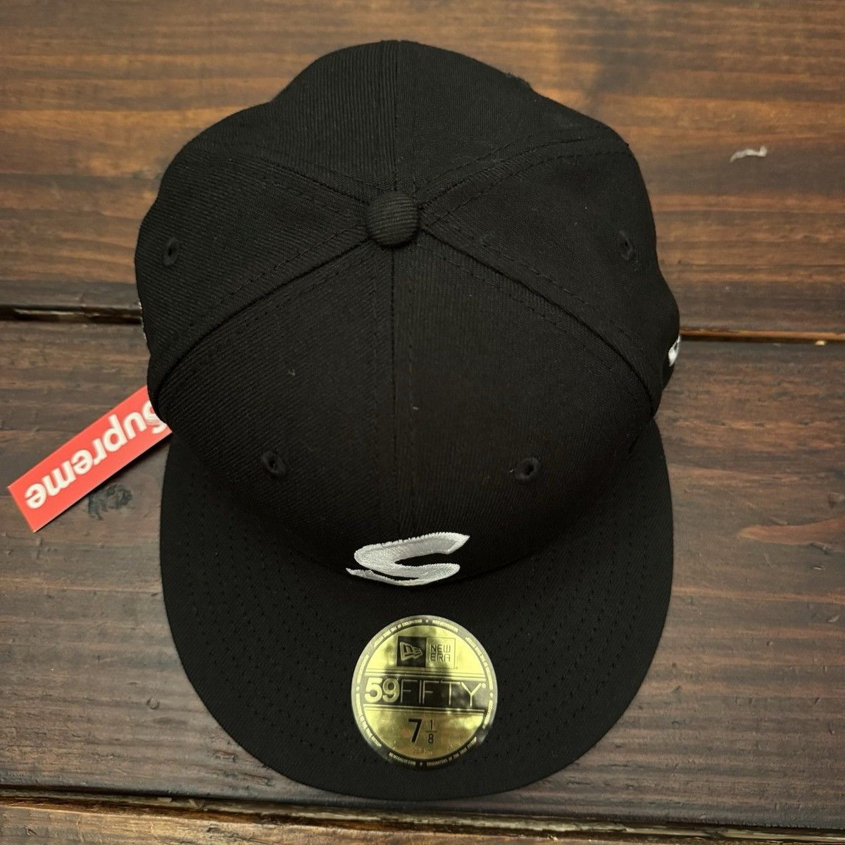 Supreme Supreme Screw Ball S Logo New Era 59Fifty Fitted Hat Size ONE SIZE - 3 Thumbnail