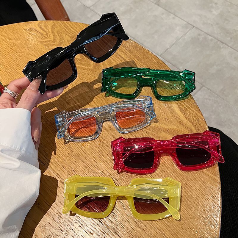 VIBE Punk Street ins style custom avant-garde sunglasses Size ONE SIZE - 2 Thumbnail