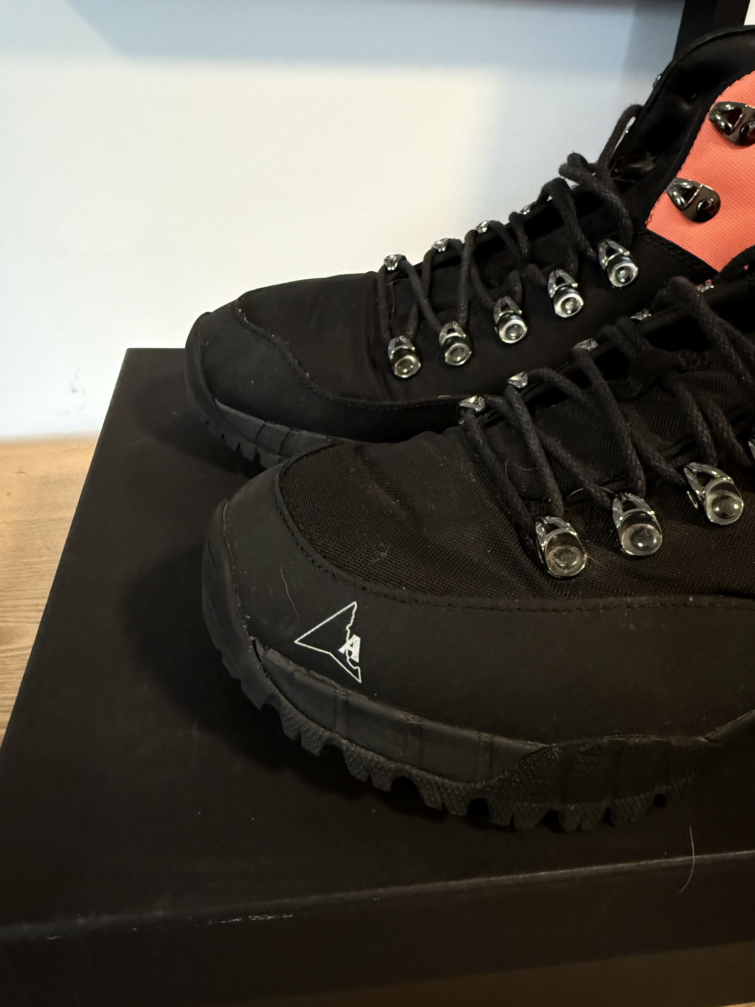 1017 ALYX 9SM × ROA ALYX x ROA LACE UP HIKING BOOTS ORANGE - 42 / 9 Size US 9 / EU 42 - 6 Thumbnail