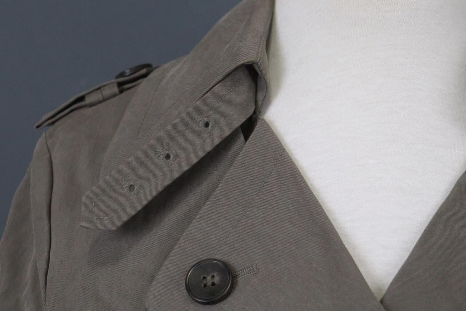 Allsaints All Saints Brown Belted Waist Zip Crop Trench Coat Size 12 Size XL / US 12-14 / IT 48-50 - 9 Thumbnail