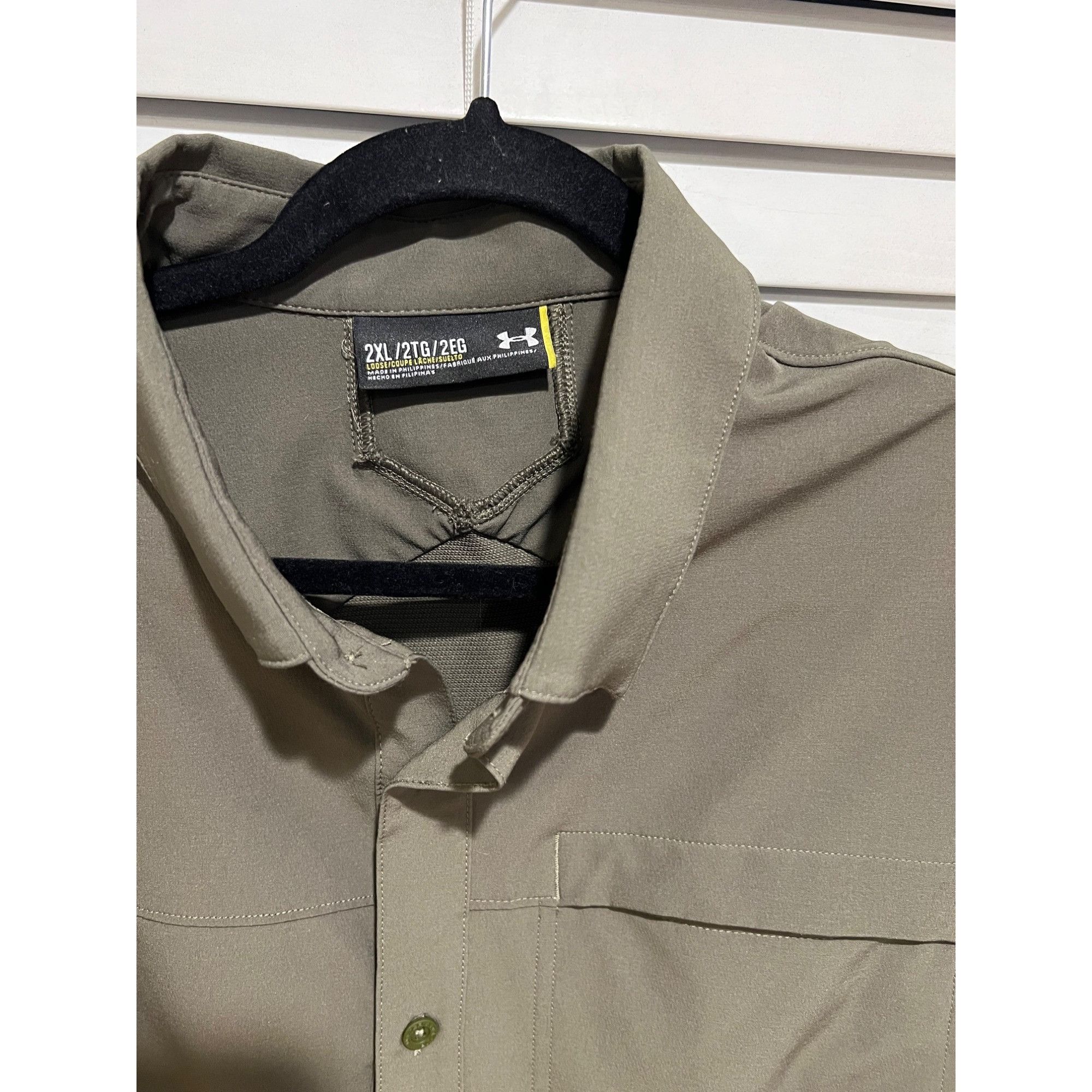 Under Armour Under Armour Tactical Long Sleeve Button Up Shirt - Size XXL Size US XXL / EU 58 / 5 - 2 Thumbnail