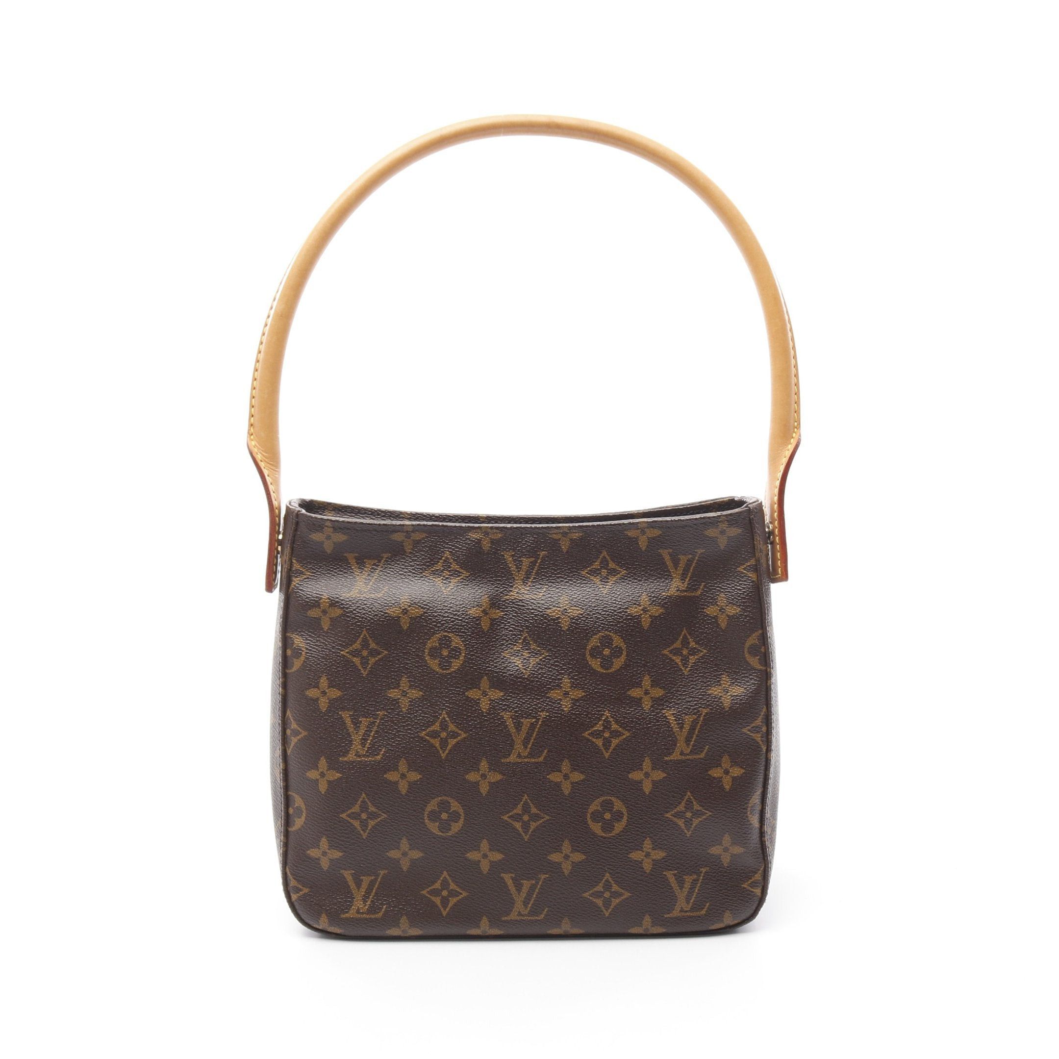 Louis Vuitton Louis Vuitton Looping Mm Monogram Shoulder Bag Leather Brown Size ONE SIZE - 1 Thumbnail