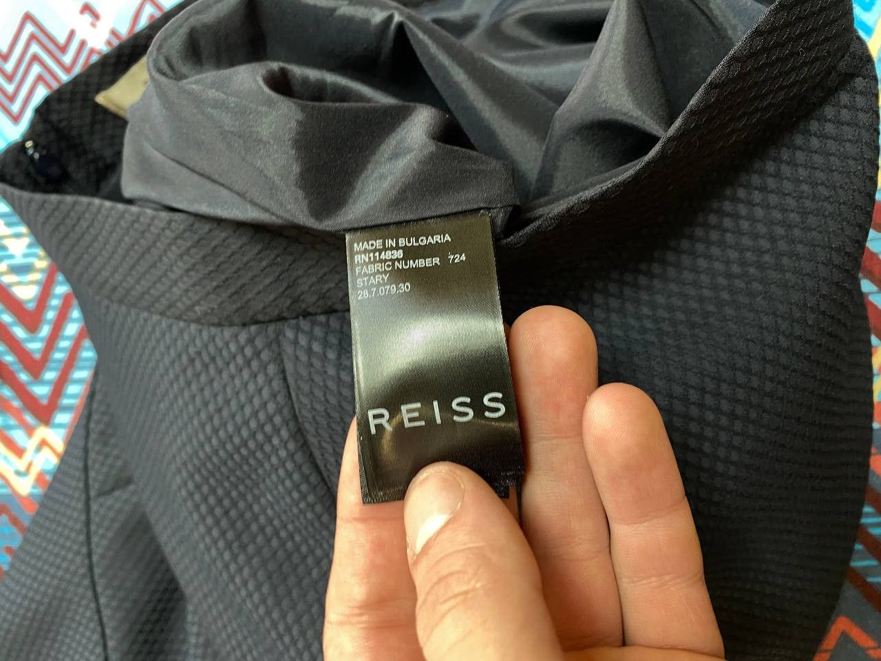 Reiss Rare Vintage 90s Reiss Corduroy Midi Skirt Size 27" / US 4 / IT 40 - 10 Thumbnail