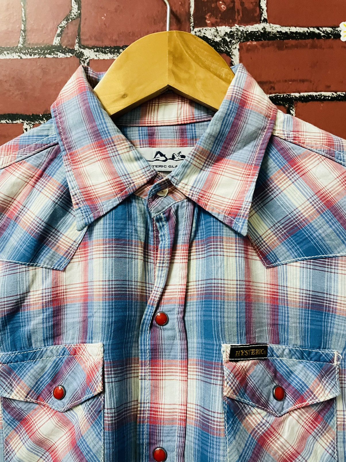 Designer × Hysteric Glamour × Japanese Brand FLANNEL X HYSTERIC GLAMOUR Size US M / EU 48-50 / 2 - 5 Thumbnail