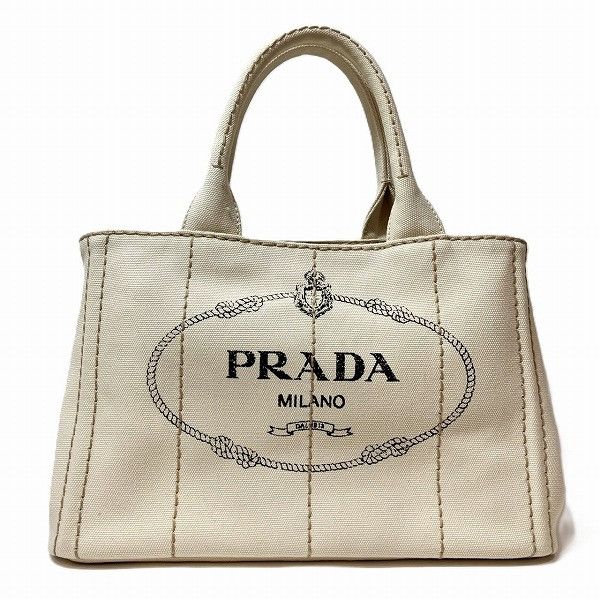 Prada Prada Prada Canapa Handbag BN1877 Canvas Handbag BN1877 in Great Condition Size ONE SIZE - 1 Thumbnail