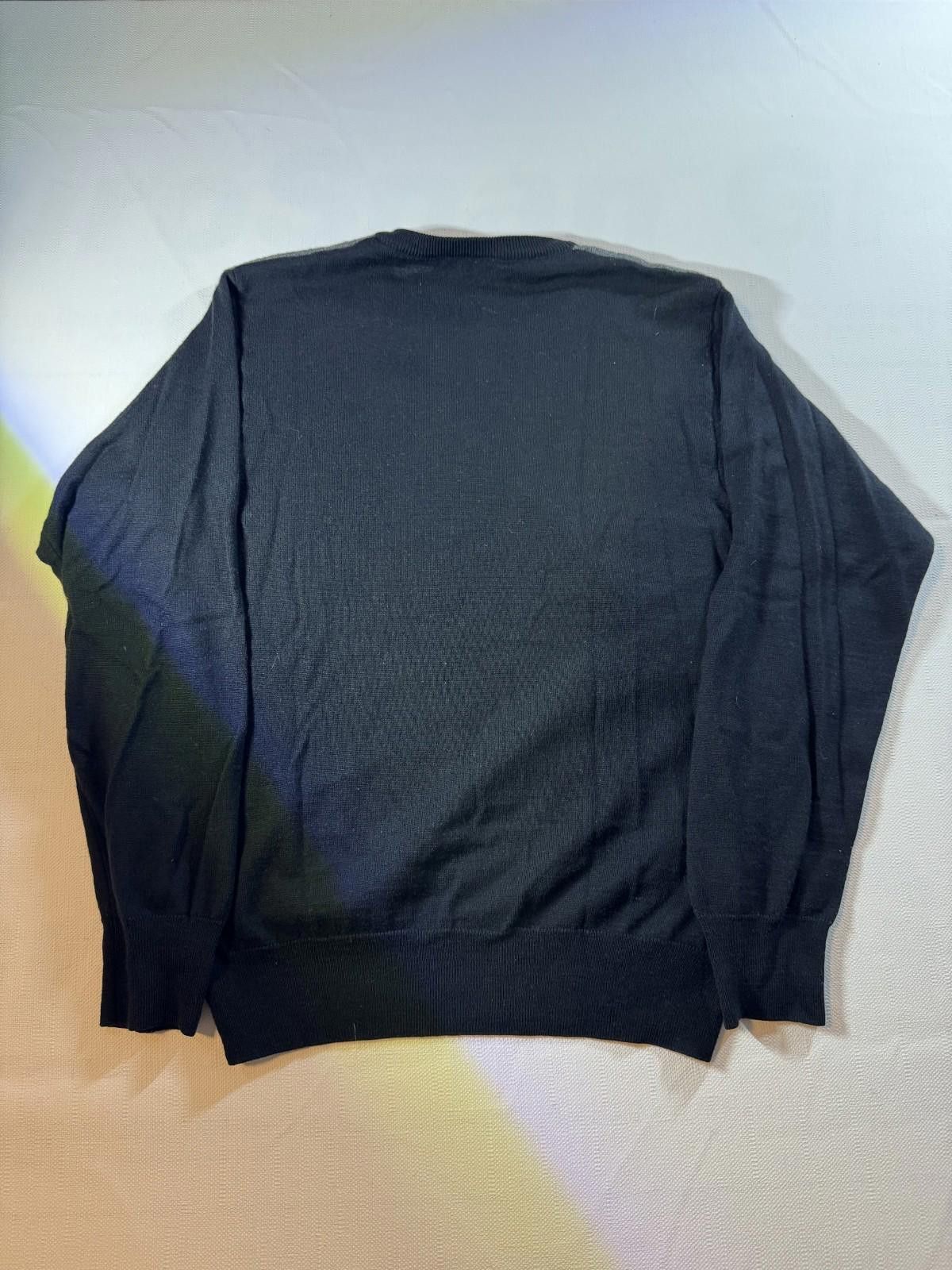 Other 7 Downie Street Men’s Pullover Sweater Black Medium Wool Size US M / EU 48-50 / 2 - 3 Thumbnail