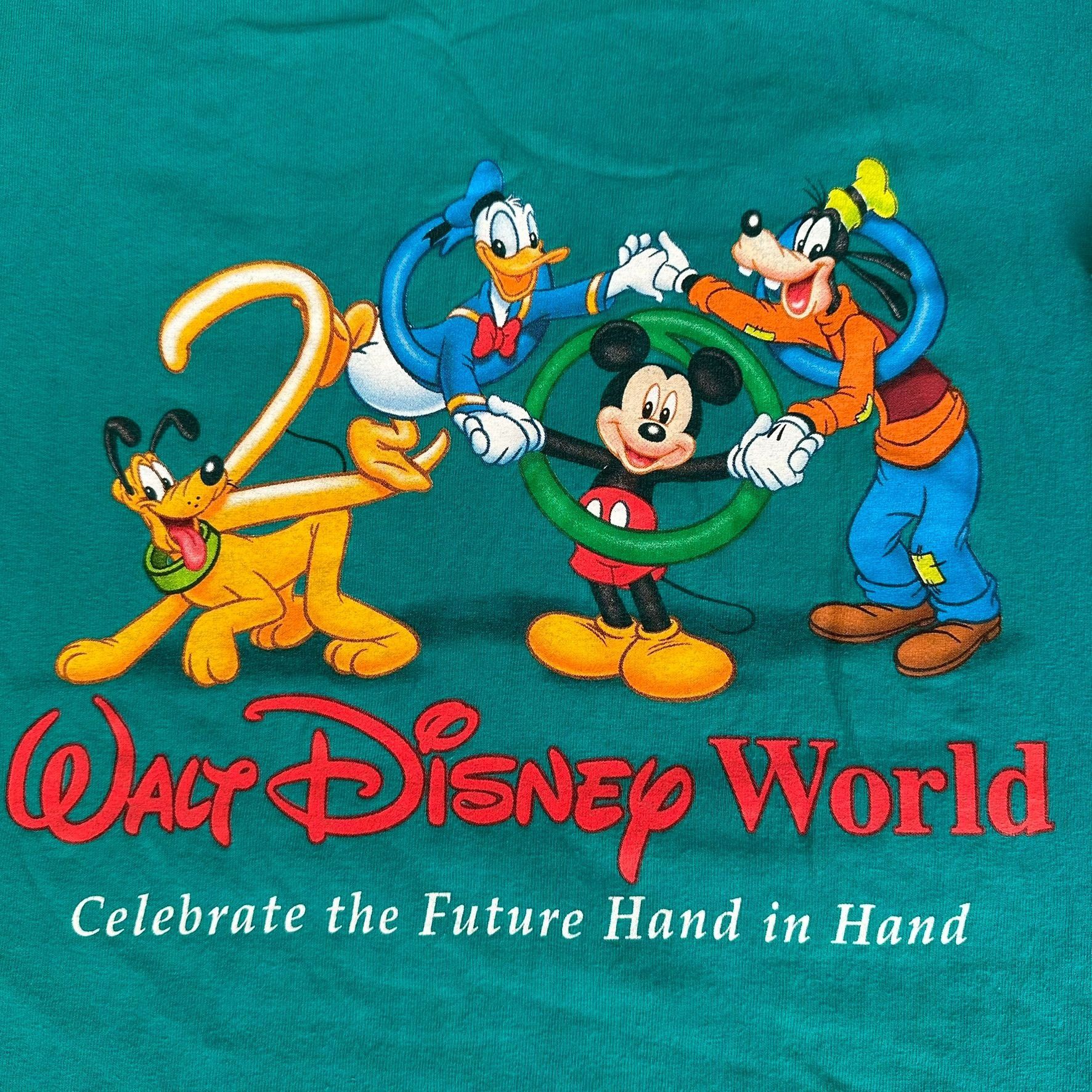 Disney Vintage Y2K Walt Disney World 2000 T-Shirt Kidcore XXL Micke Size US XXL / EU 58 / 5 - 2 Thumbnail