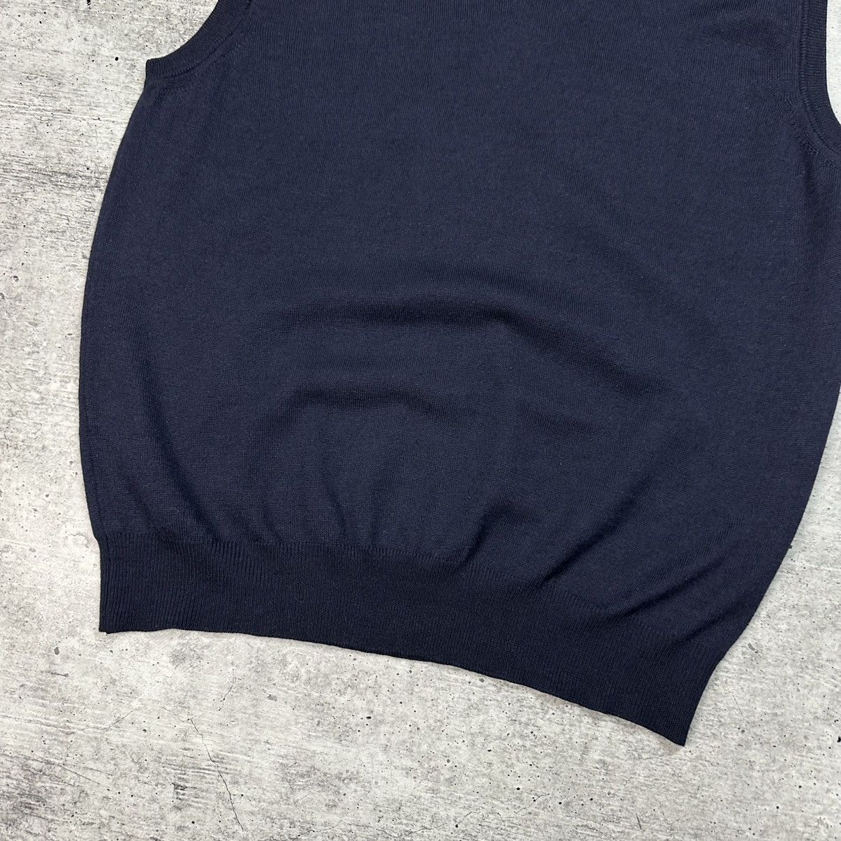 Gran Sasso Vintage Gran Sasso Vest Navy Blue Wool Men’s Size XL Size US XL / EU 56 / 4 - 3 Thumbnail