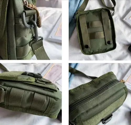 V::Room Vintage green utility cargo bag Size ONE SIZE - 4 Thumbnail