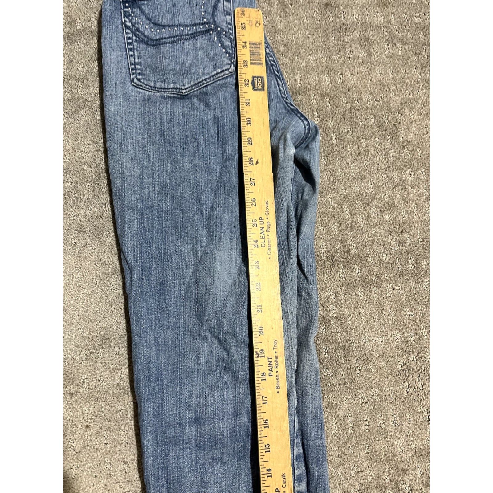 Lee LEE CLASSIC FIT Jeans Women’s 26x31 Straight Leg Blue At The Waist Size 26" / US 2 / IT 38 - 7 Thumbnail