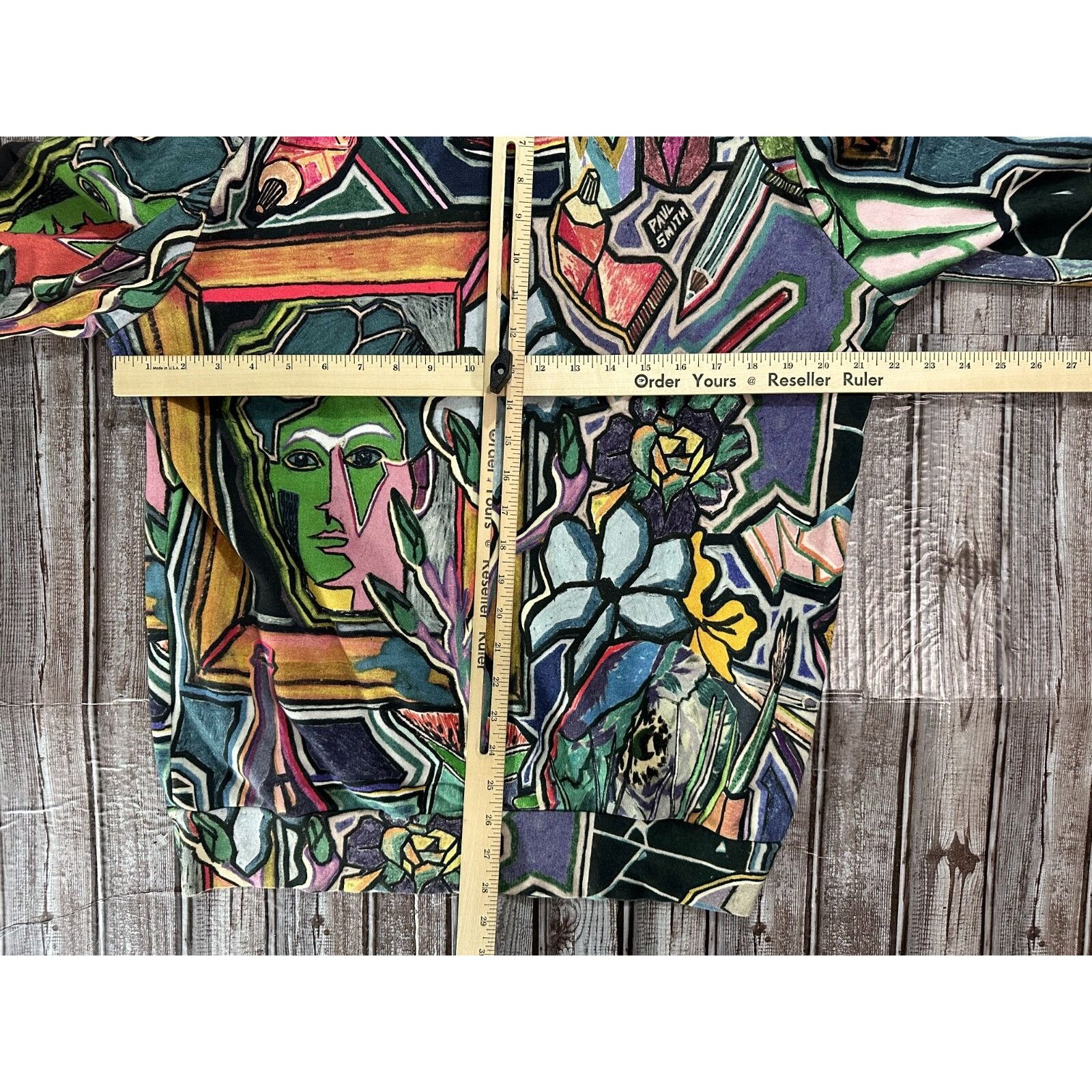 Paul Smith Paul Smith All Over Print Hoodie size Large multicolor made Size US L / EU 52-54 / 3 - 5 Thumbnail
