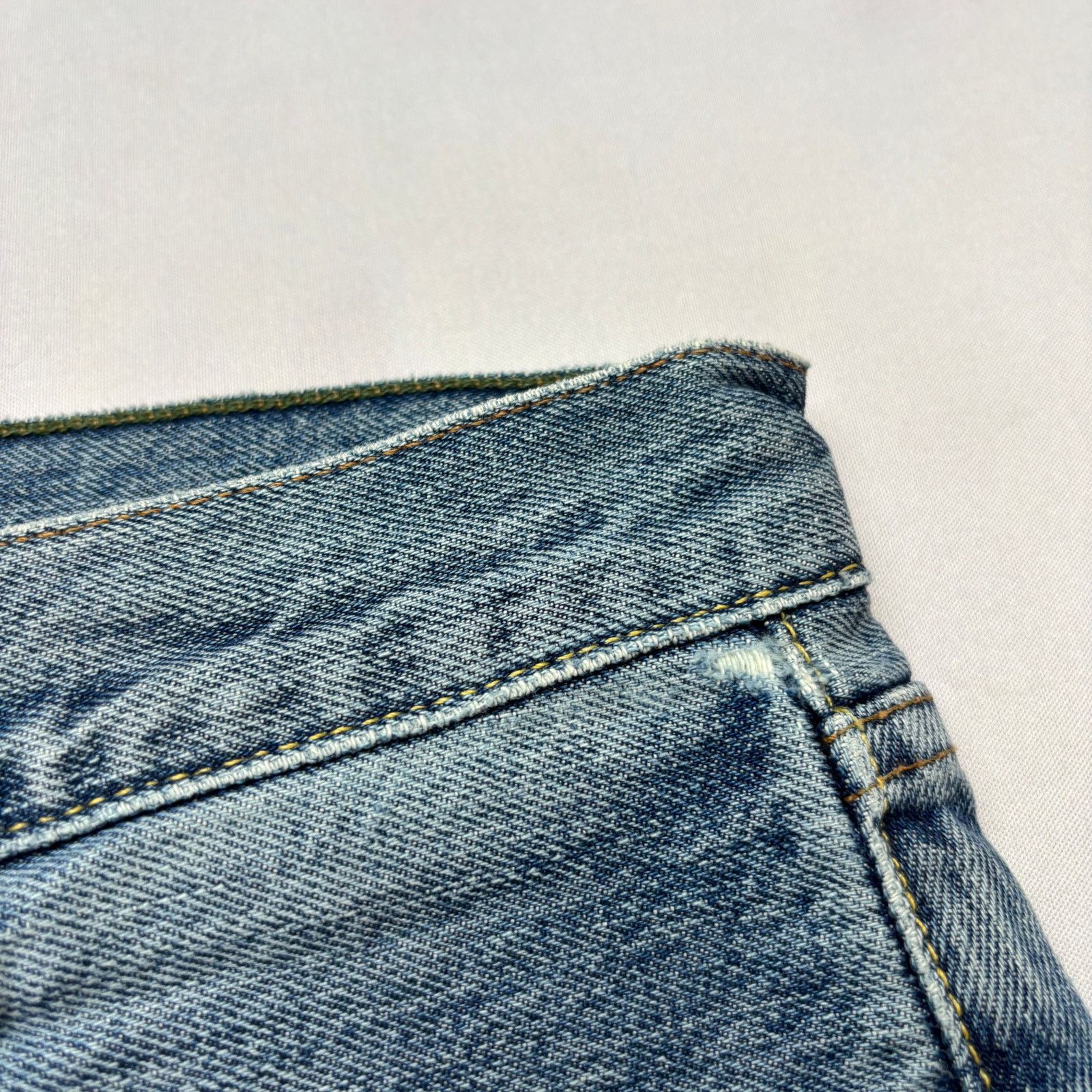 Sid Mashburn $175 Sid Mashburn Slim Straight Jeans 32x30 Made in USA Size US 32 / EU 48 - 10 Thumbnail