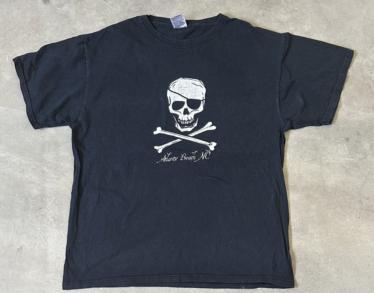 Fruit Of The Loom VINTAGE ATLANTIC BEACH NC PIRATES TEE Size US L / EU 52-54 / 3 - 1 Thumbnail