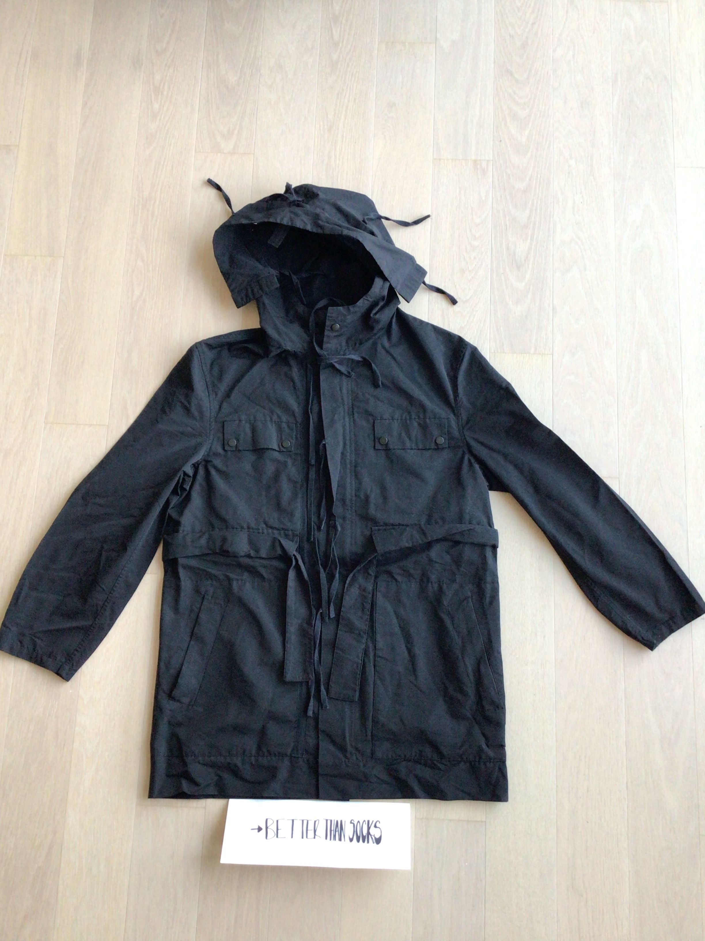 image of Craig Green Parachute Parka Aw 15 Sz. M (Black), Men's (Size Medium)