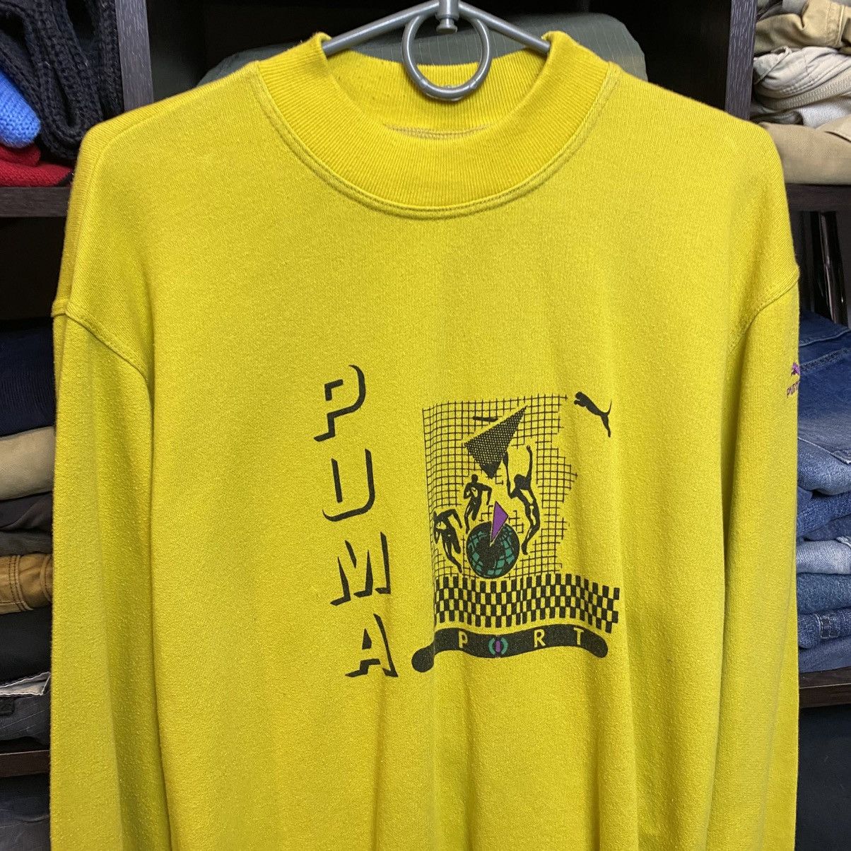 Puma Vintage Puma Big Logo 90’s Streetwear sweatshirt size S Size US S / EU 44-46 / 1 - 2 Thumbnail