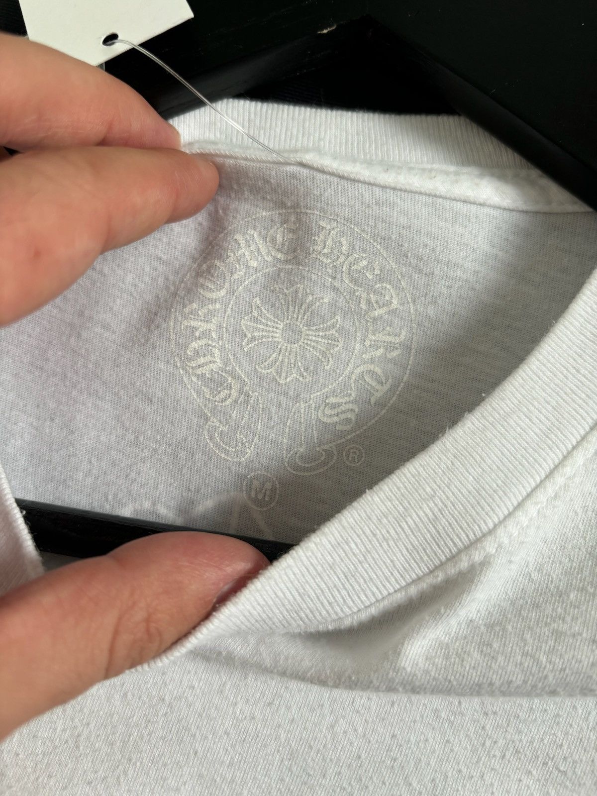 Chrome Hearts Chrome Hearts Shoulder Spell out T-Shirt TAGGED M FIT SMALL Size US S / EU 44-46 / 1 - 4 Thumbnail