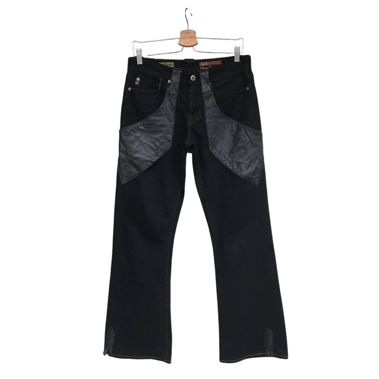 AG Adriano Goldschmied BOOTCUT AG Adriano Goldschmied "The Fillmore" Leather Pocket Size US 29 - 1 Thumbnail