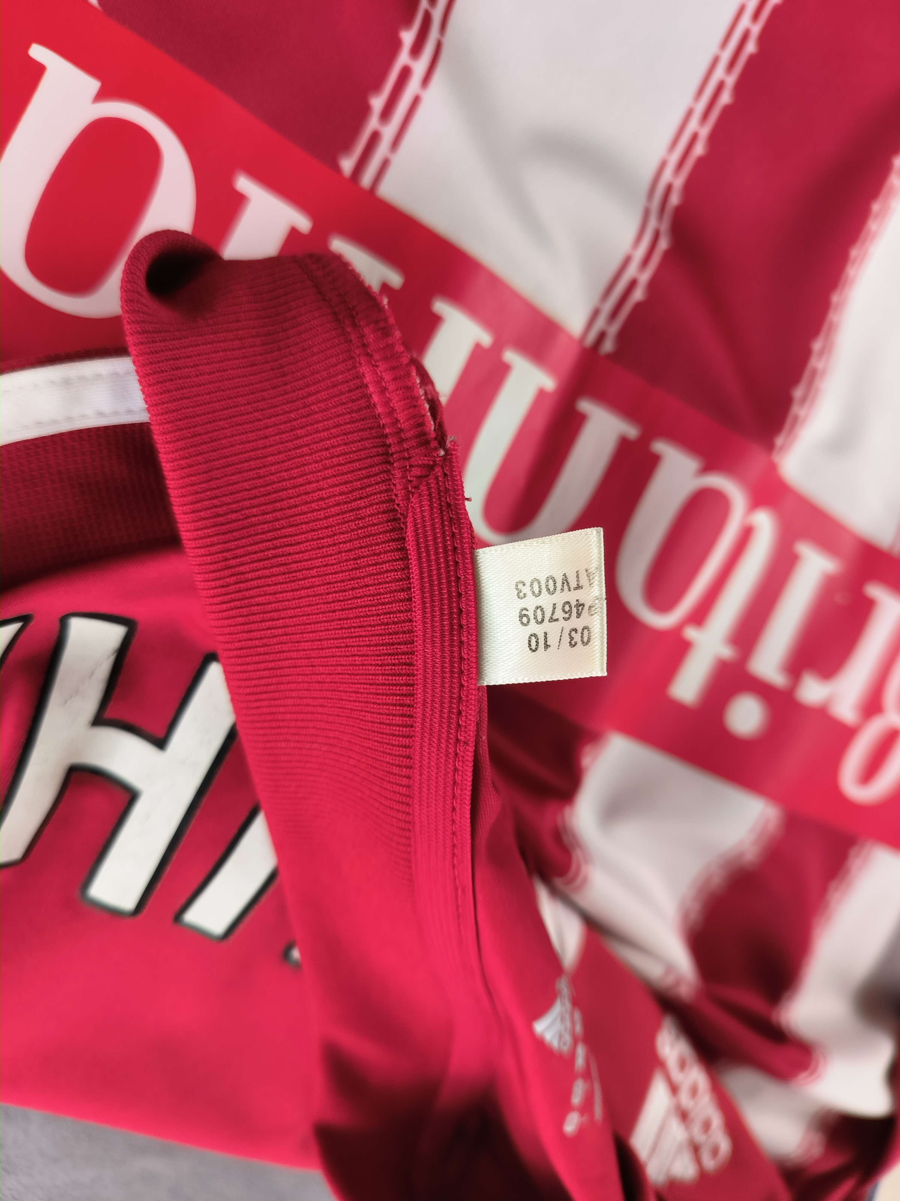 Adidas Stoke City 2010-11 Adidas home Whitehead football jersey L Size US L / EU 52-54 / 3 - 7 Thumbnail