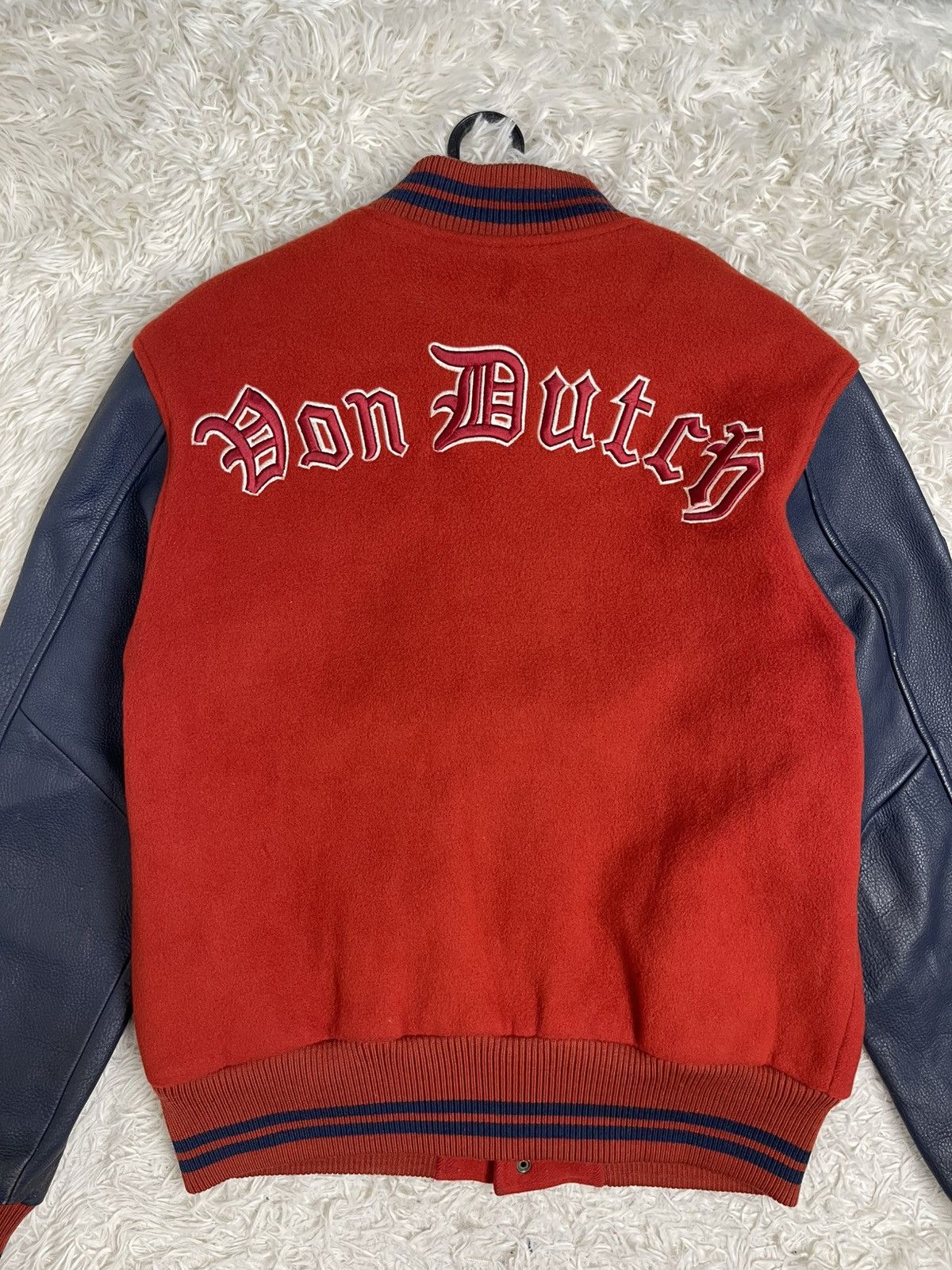 Von Dutch Von Dutch Lambskin/wool Varsity Jacket embroidery Size US XL / EU 56 / 4 - 9 Thumbnail