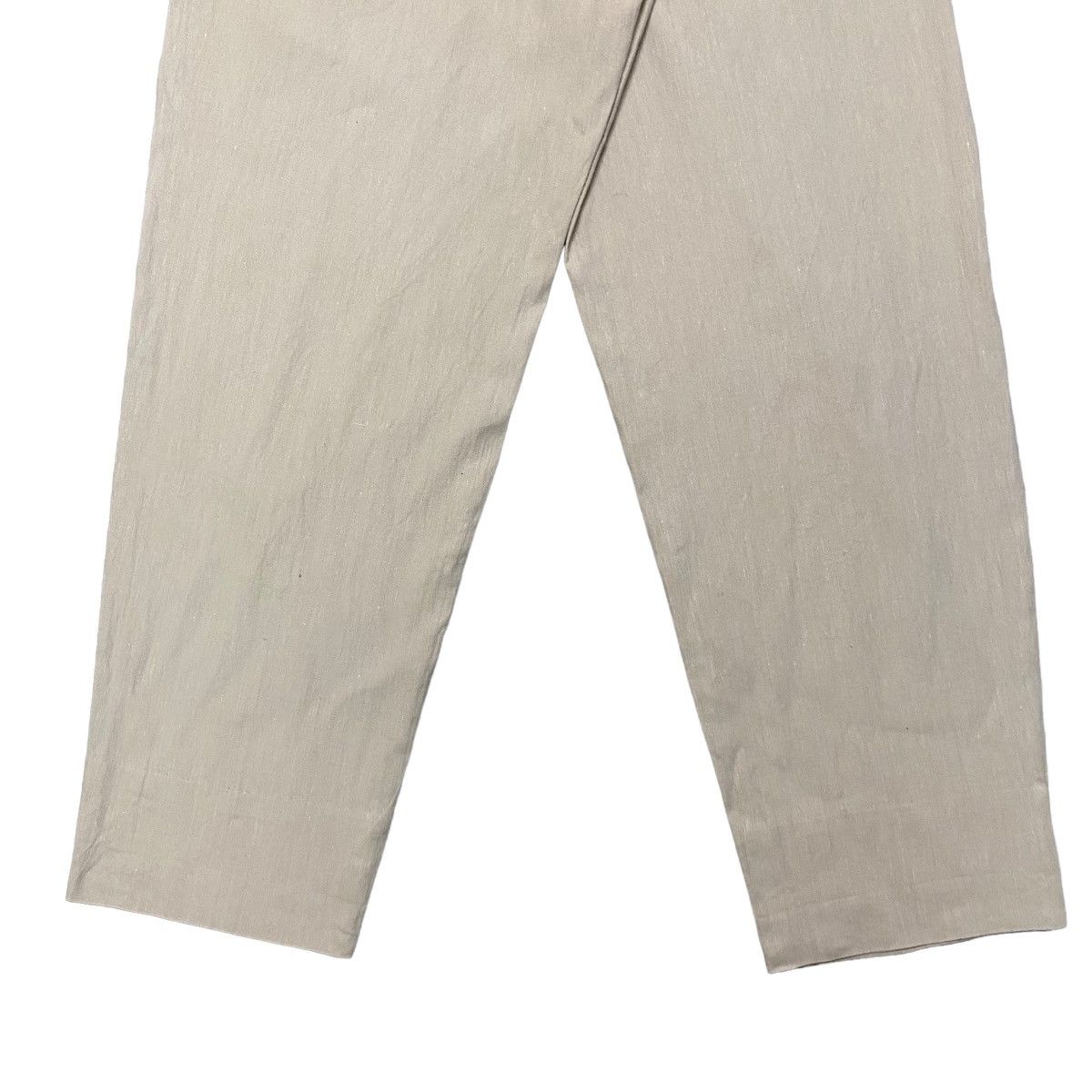 Comme des Garcons Homme AD1989 Comme Des Garcons Homme Linen Baggy Pants Size US 28 / EU 44 - 12 Thumbnail