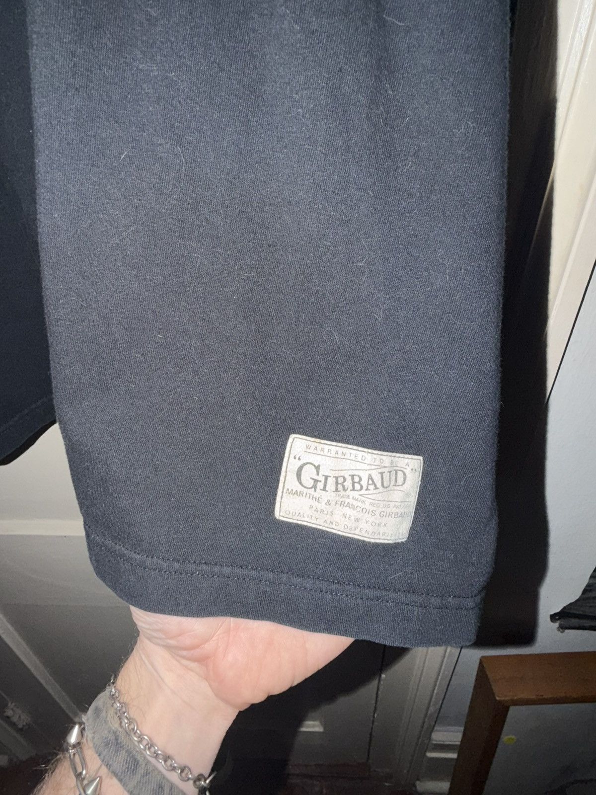 Marithe + Francois Girbaud Long Sleeve Gold Foil Girbuad Size US XL / EU 56 / 4 - 3 Thumbnail