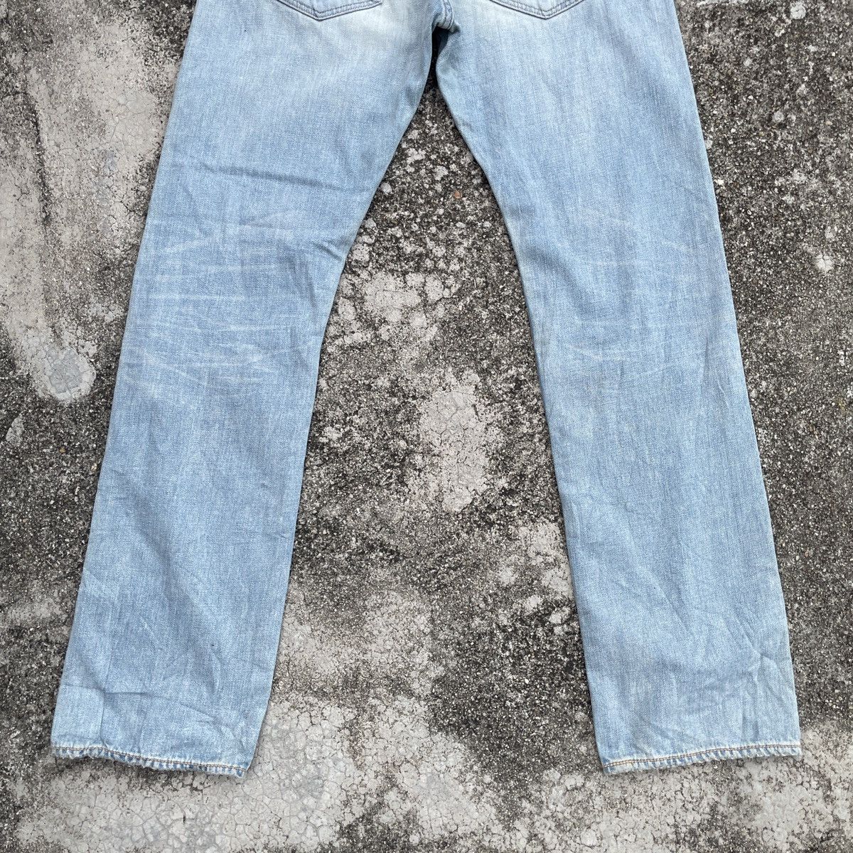 Japanese Brand Vintage Y2k Levis Patchwork Distressed Denim Jeans Size US 32 / EU 48 - 12 Thumbnail