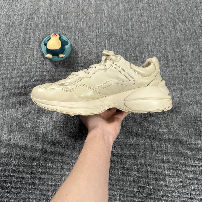 Gucci Gucci Rhyton Logo Low-Top Dad Sneakers - Size US 11 / EU 44 - 7 Thumbnail