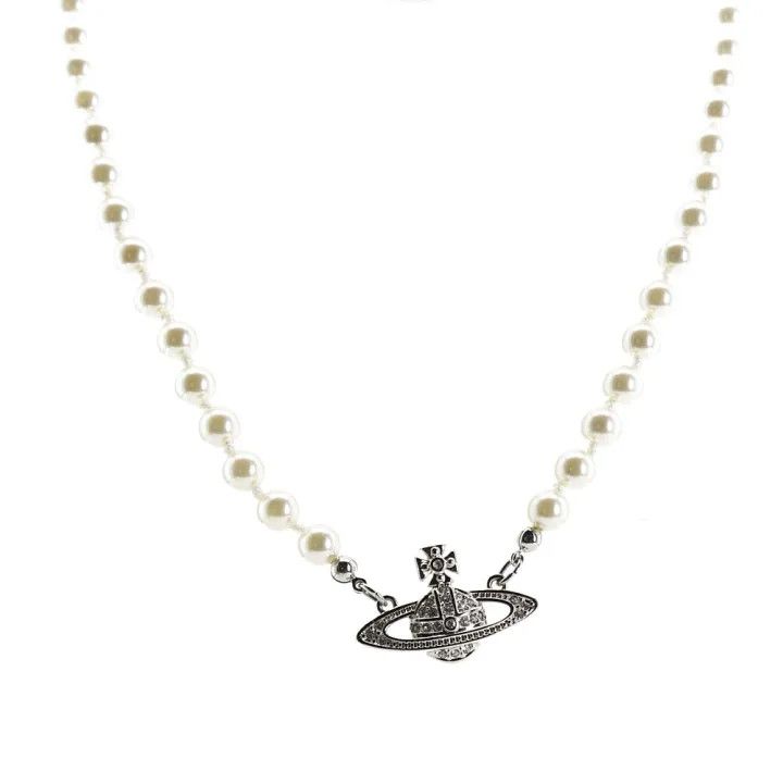 Vivienne Westwood Vivienne Westwood Mini Bas Relief Choker Necklace 0079 Size ONE SIZE - 1 Thumbnail