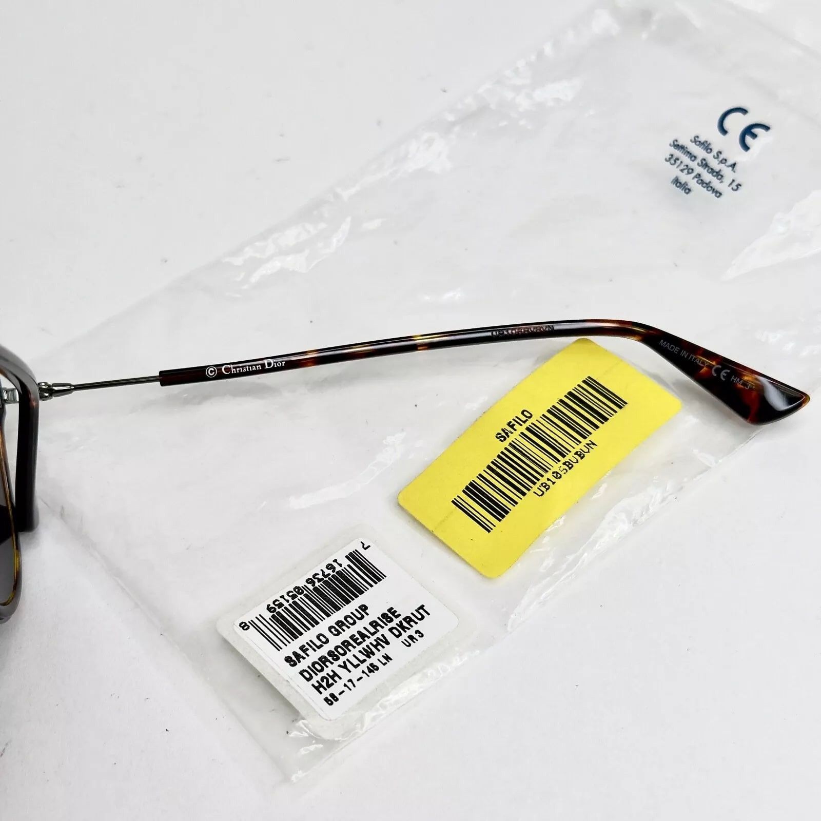 Christian Dior Monsieur CHRISTIAN DIOR SO REAL Rise Aviator Sunglasses SOREALRISE Size ONE SIZE - 7 Thumbnail
