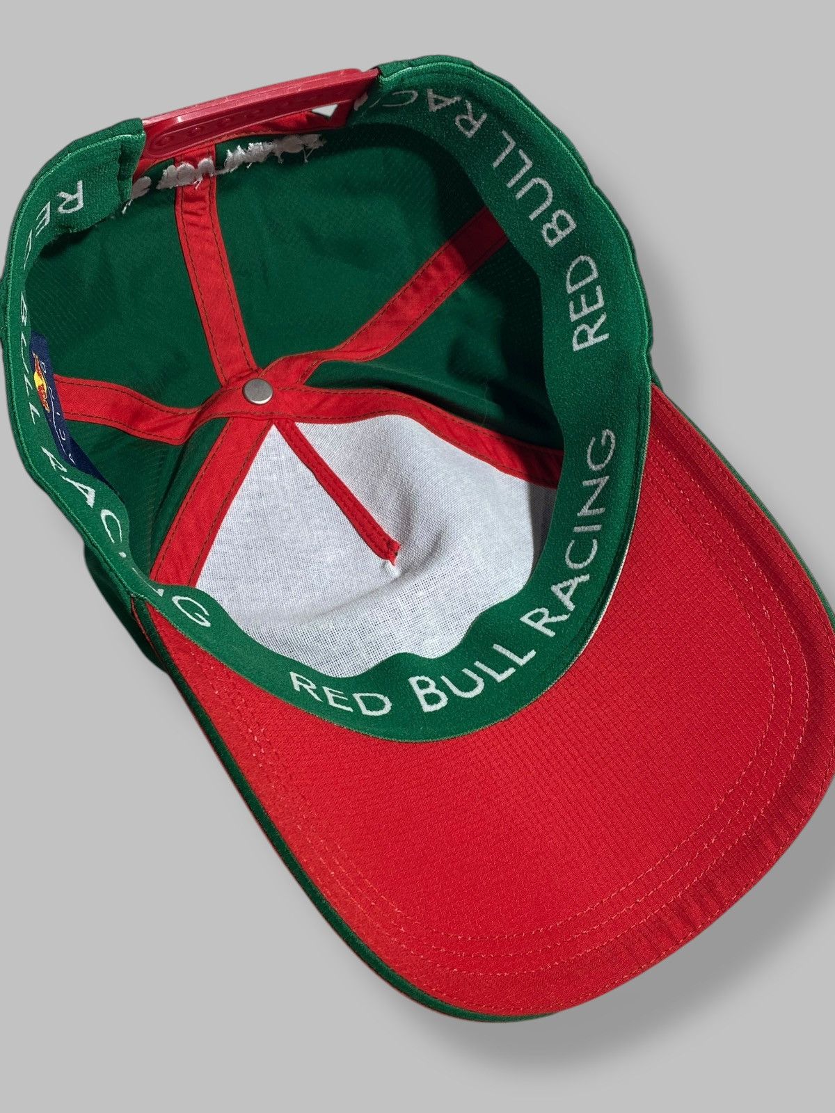 Red Bull Red Bull Racing Cap Hat Y2k Streetwear Style Green Red Size ONE SIZE - 11 Thumbnail