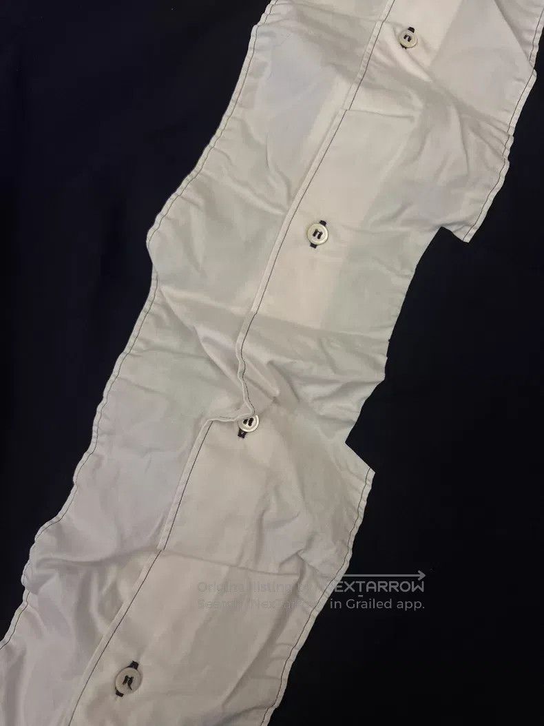 Comme des Garcons Comme Des Garcons Black and White Patchwork Shirt Size M / US 6-8 / IT 42-44 - 2 Thumbnail