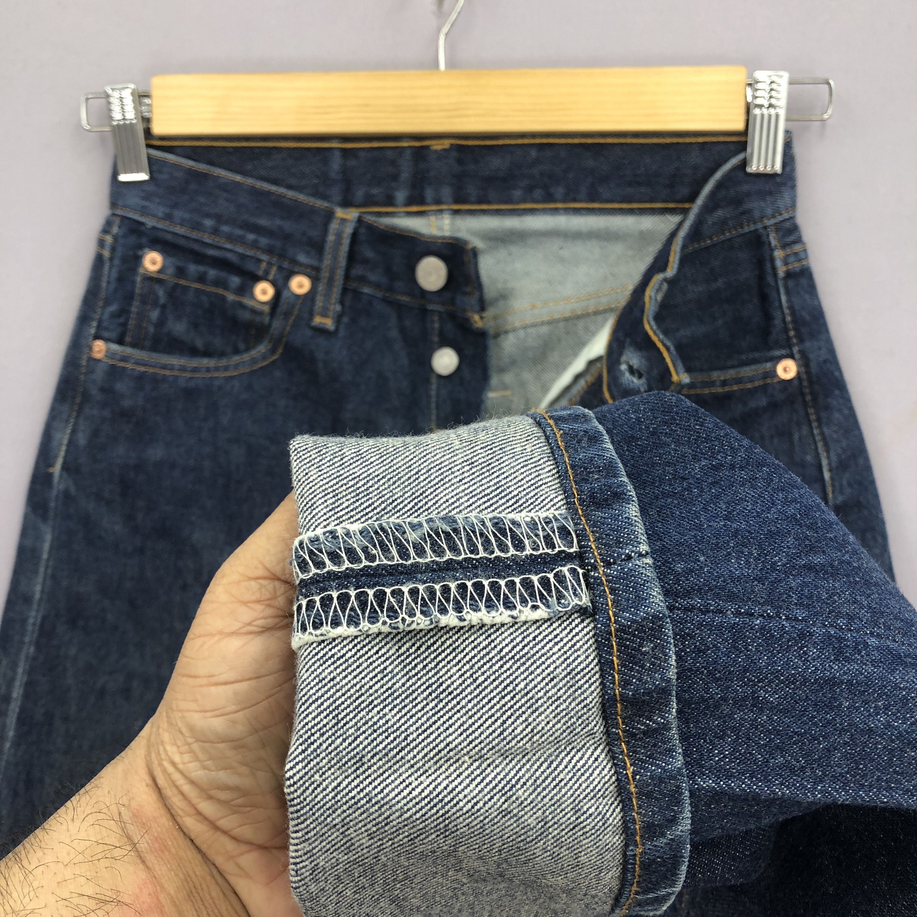 Levi's Vintage 90s Levis 501 Jeans Levi's Indigo Denim - GF30267 Size 26" / US 2 / IT 38 - 7 Thumbnail