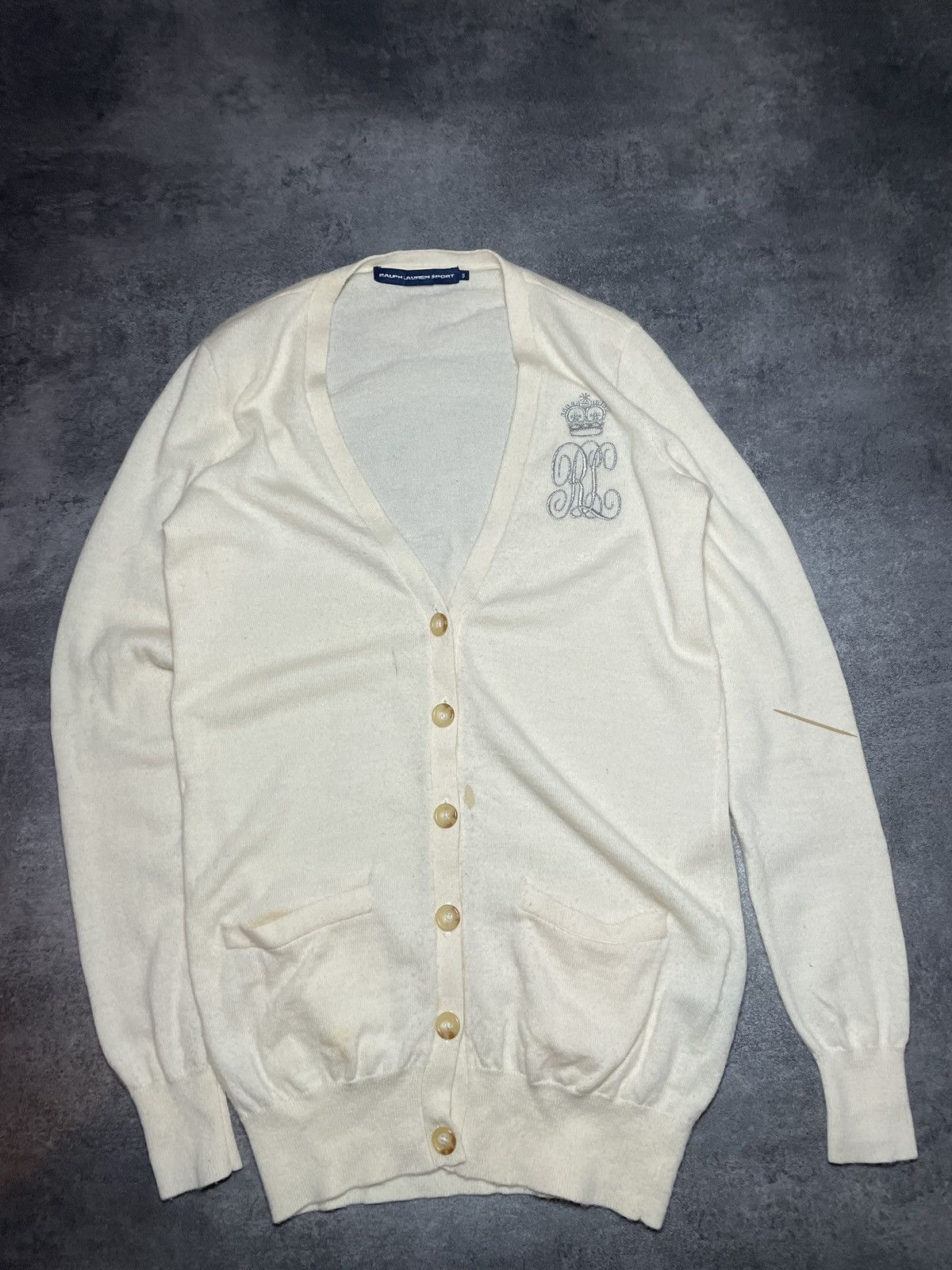 Polo Ralph Lauren RARE🔥Luxury Ralph Lauren Wool Sweater Thin Hype Premium Size S / US 4 / IT 40 - 14 Thumbnail