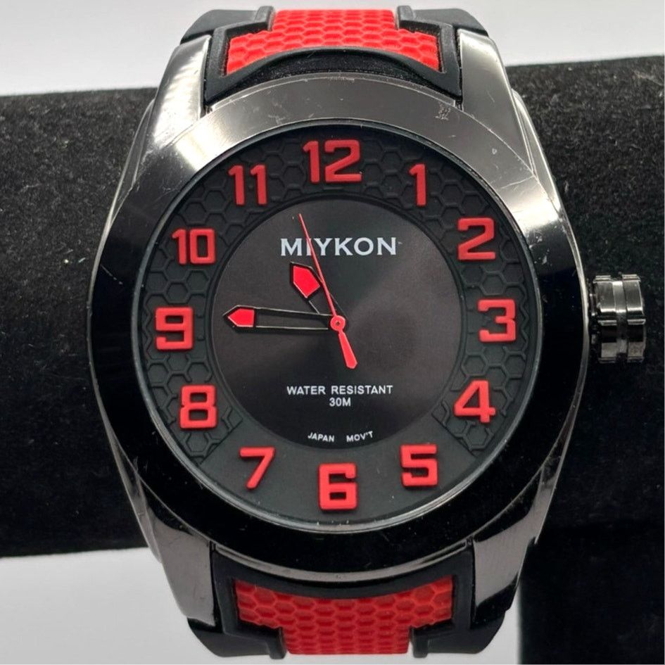 Other Red Miykon Men's Watch Size ONE SIZE - 1 Thumbnail