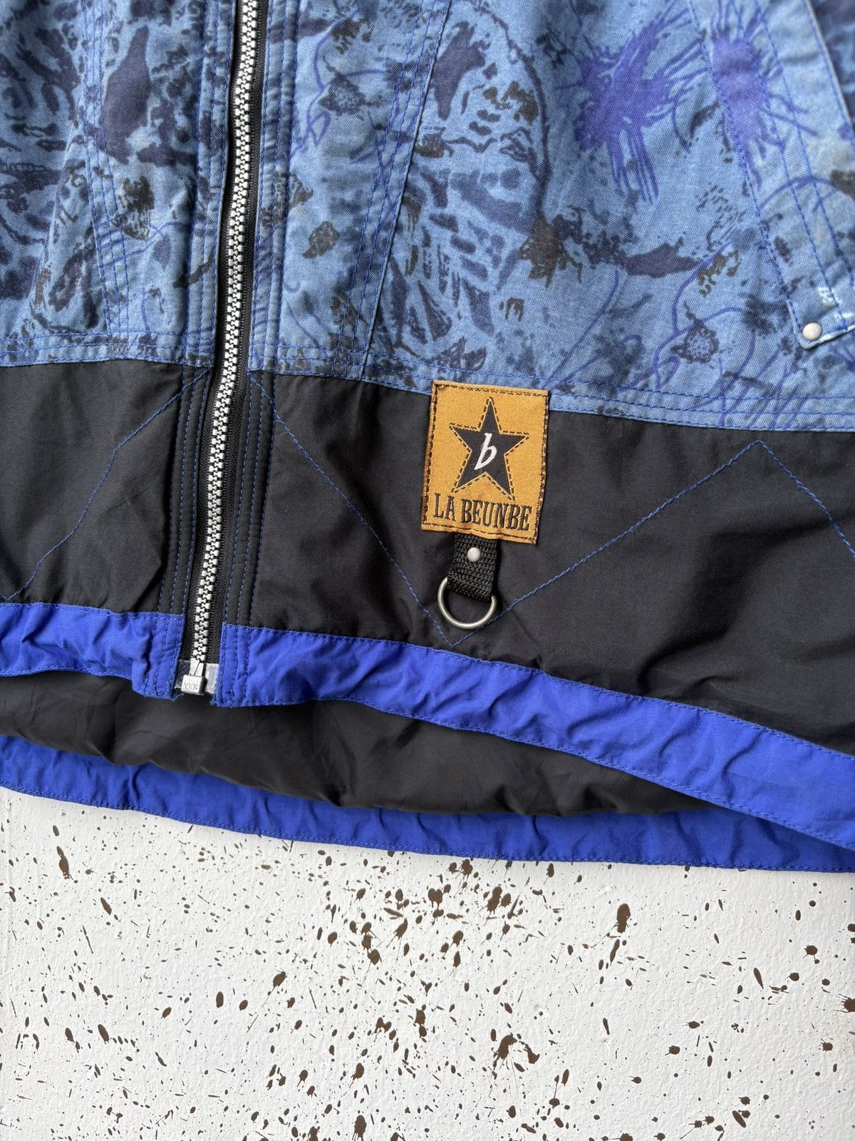 Japanese Brand Vintage La beunbe Graphic Motif Pattern Ski Jacket Size US L / EU 52-54 / 3 - 2 Thumbnail