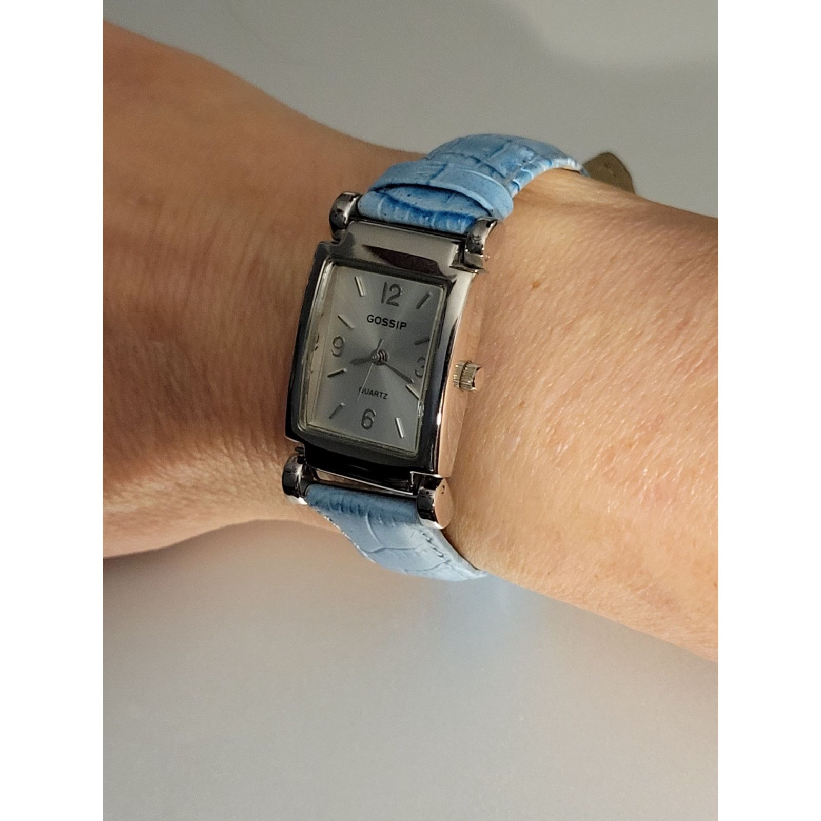 Other Gossip Blue Watch with Leather Band Size ONE SIZE - 3 Thumbnail