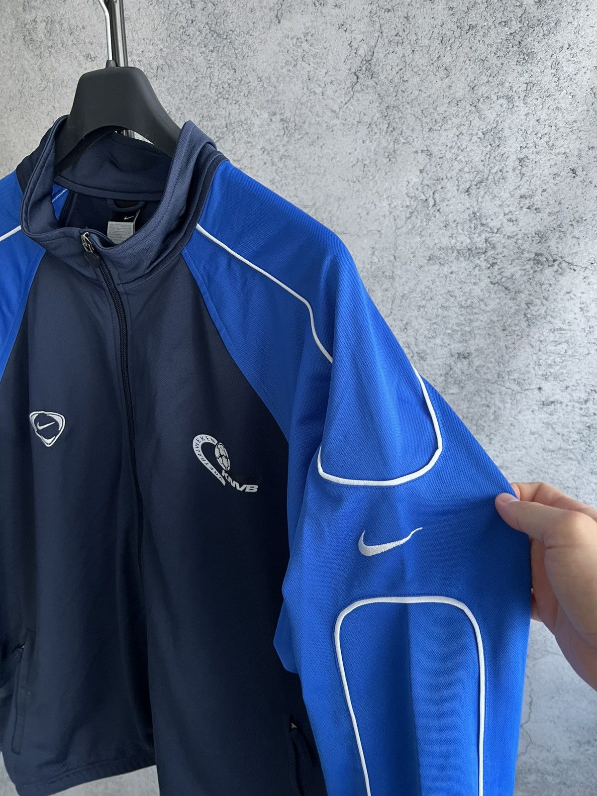 Nike Vintage Nike 2000s Track Jacket KNVB Voetbalweken Full Zip Size US XXL / EU 58 / 5 - 5 Thumbnail