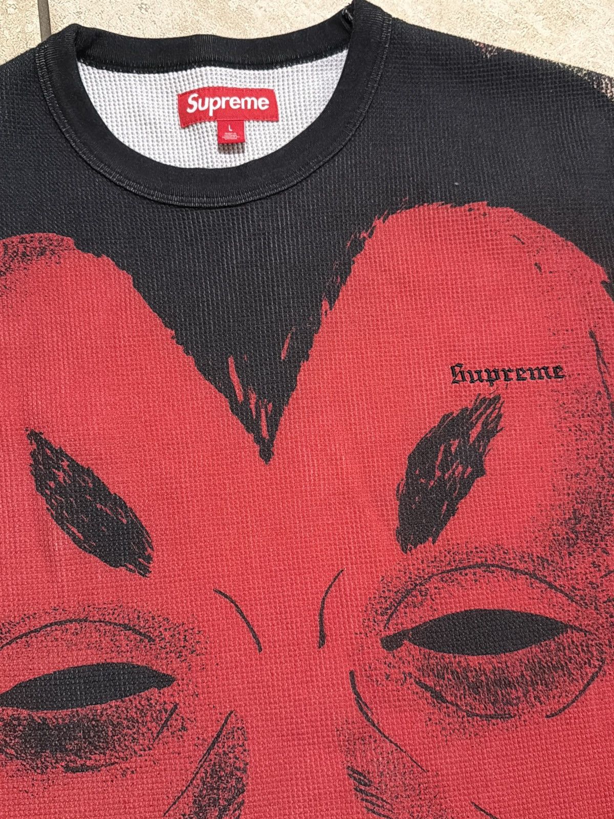 Supreme x Mike Kelley Thermal 'Multicolor' Size L