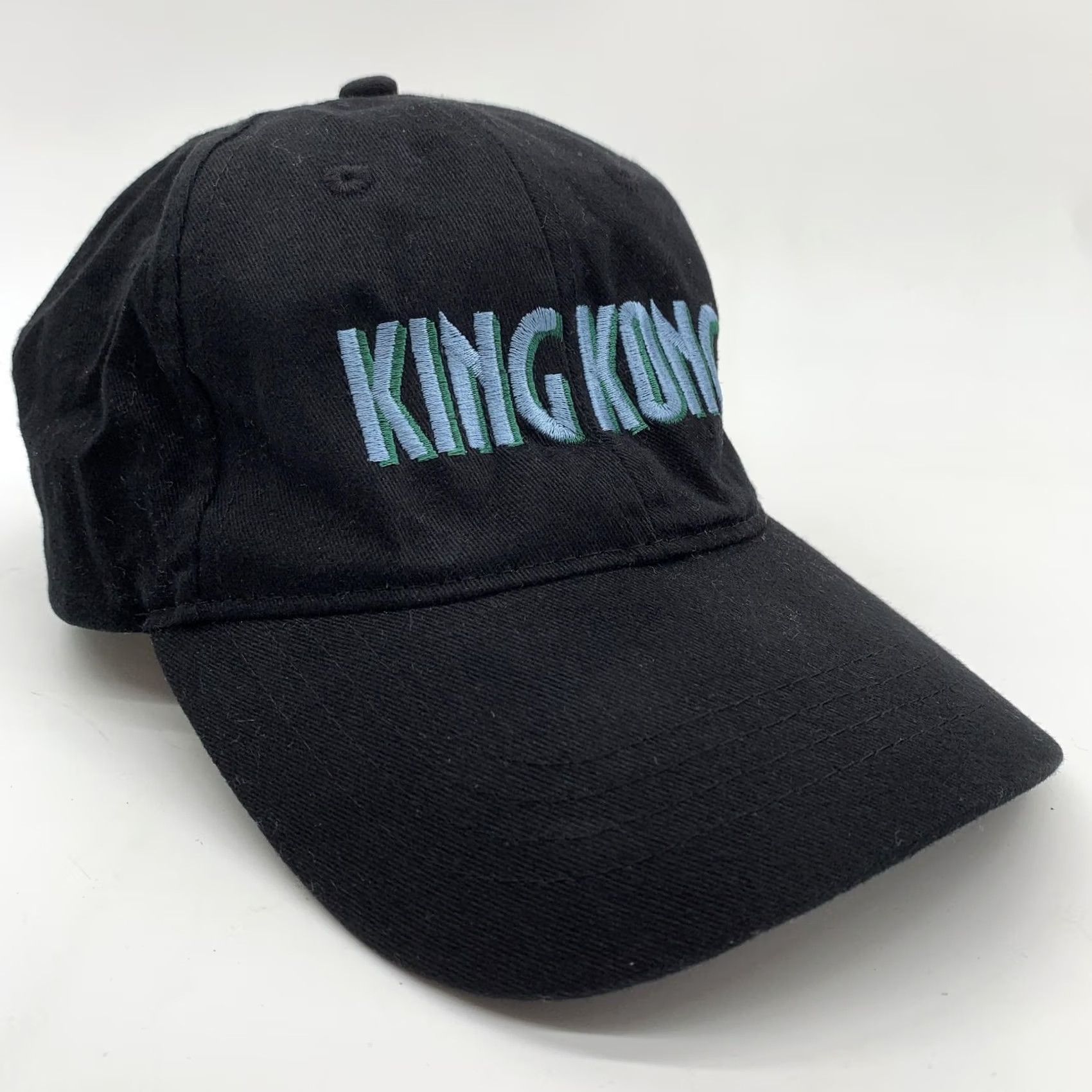 Vintage VINTAGE King Kong Hat Cap Strap Back Mens Black Movie R.P. & Associates One Size Size ONE SIZE - 2 Thumbnail