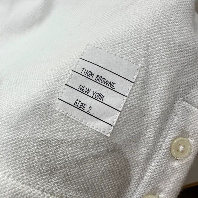 Thom Browne Thom Browne Classic Ribbed Round Neck Long Sleeve Size US M / EU 48-50 / 2 - 6 Thumbnail
