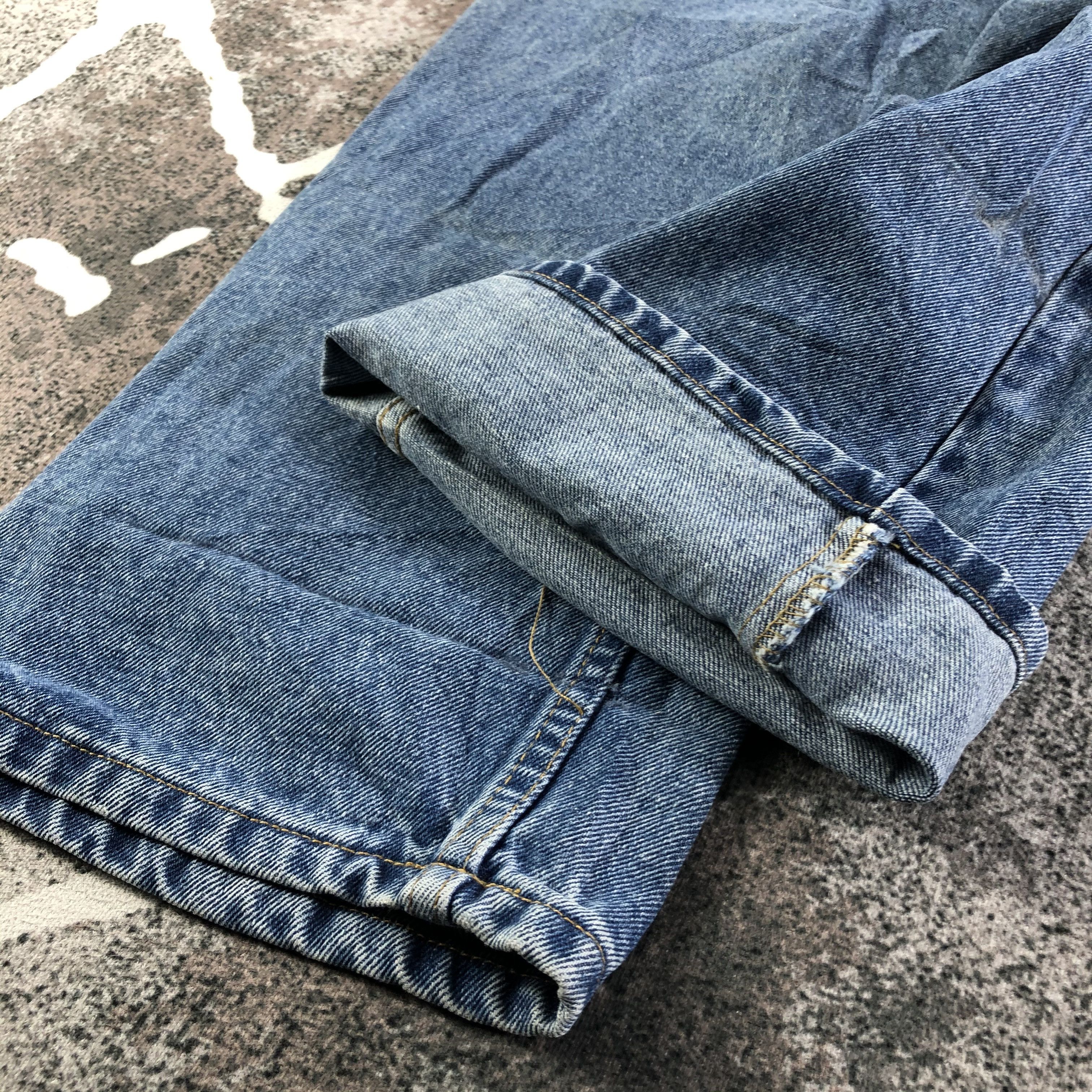 Polo Ralph Lauren Vintage Polo Ralph Lauren Blue Baggy Jeans KJ2176 Size US 32 / EU 48 - 7 Thumbnail