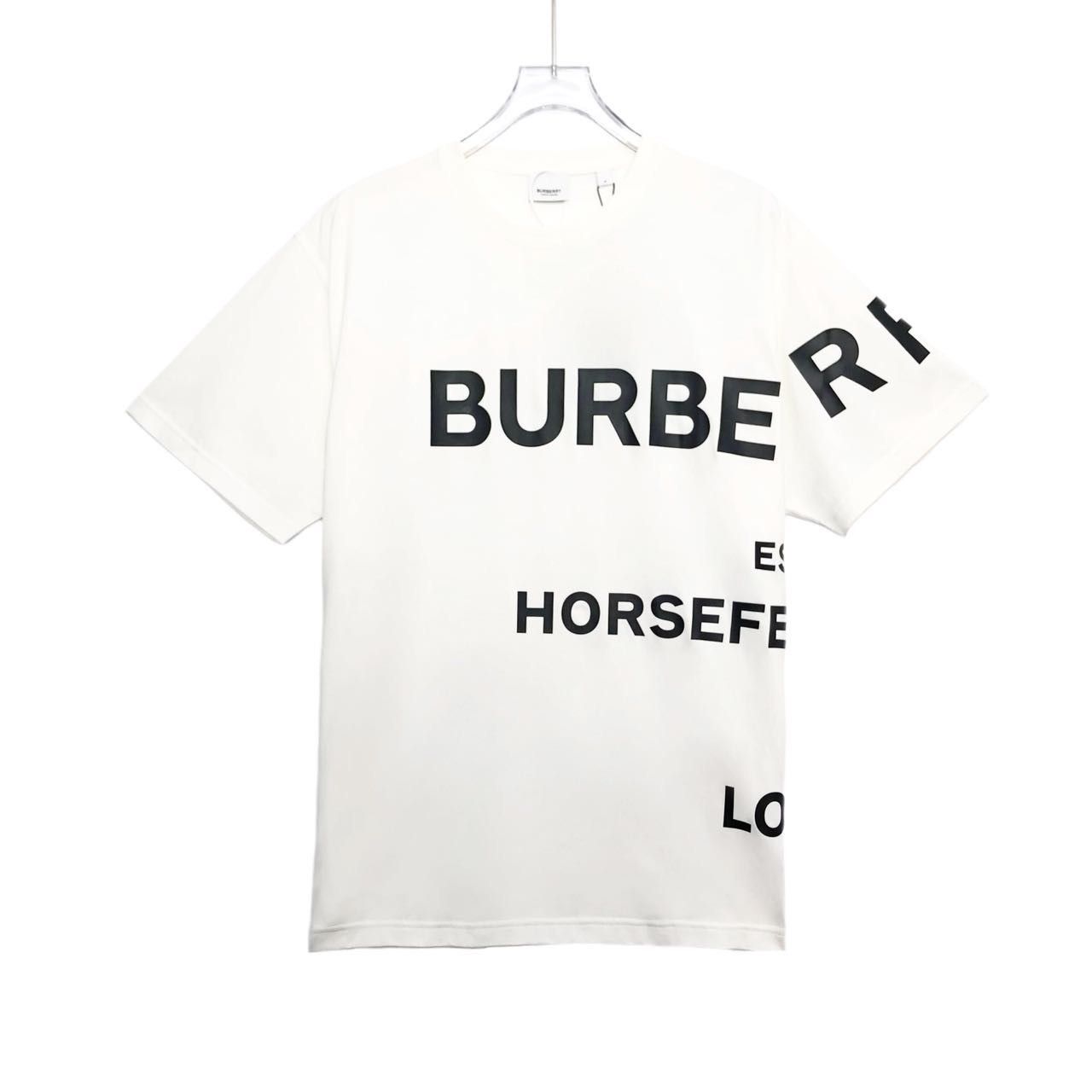 Burberry Burberry Logo Print Short Sleeve T-Shirt K26WX Size US M / EU 48-50 / 2 - 1 Thumbnail