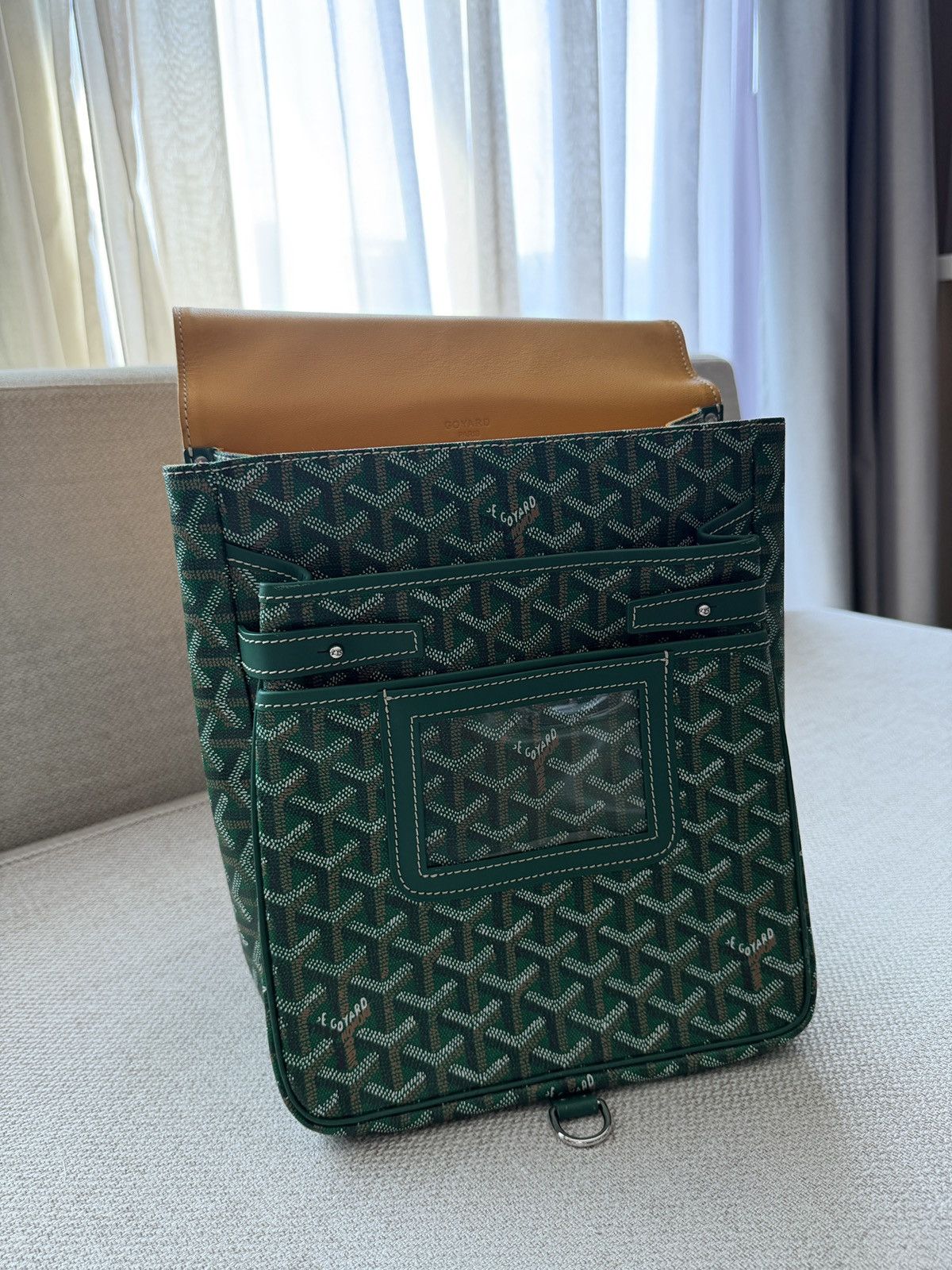 Goyard Goyard Discontinued Green Janson Backpack Size ONE SIZE - 5 Thumbnail