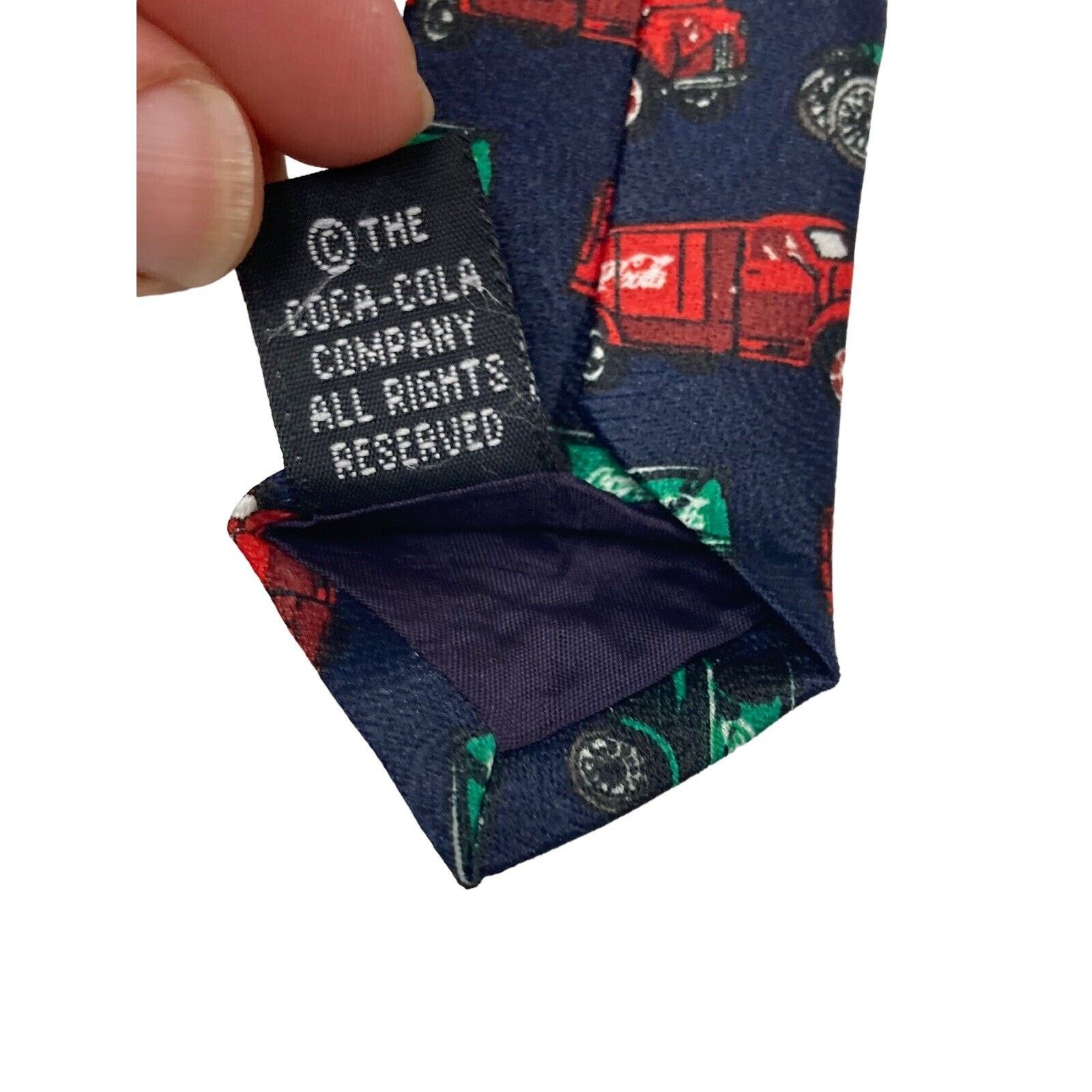 Other Rare Coca Cola Delivery Trucks Vintage Novelty Necktie Size ONE SIZE - 7 Thumbnail