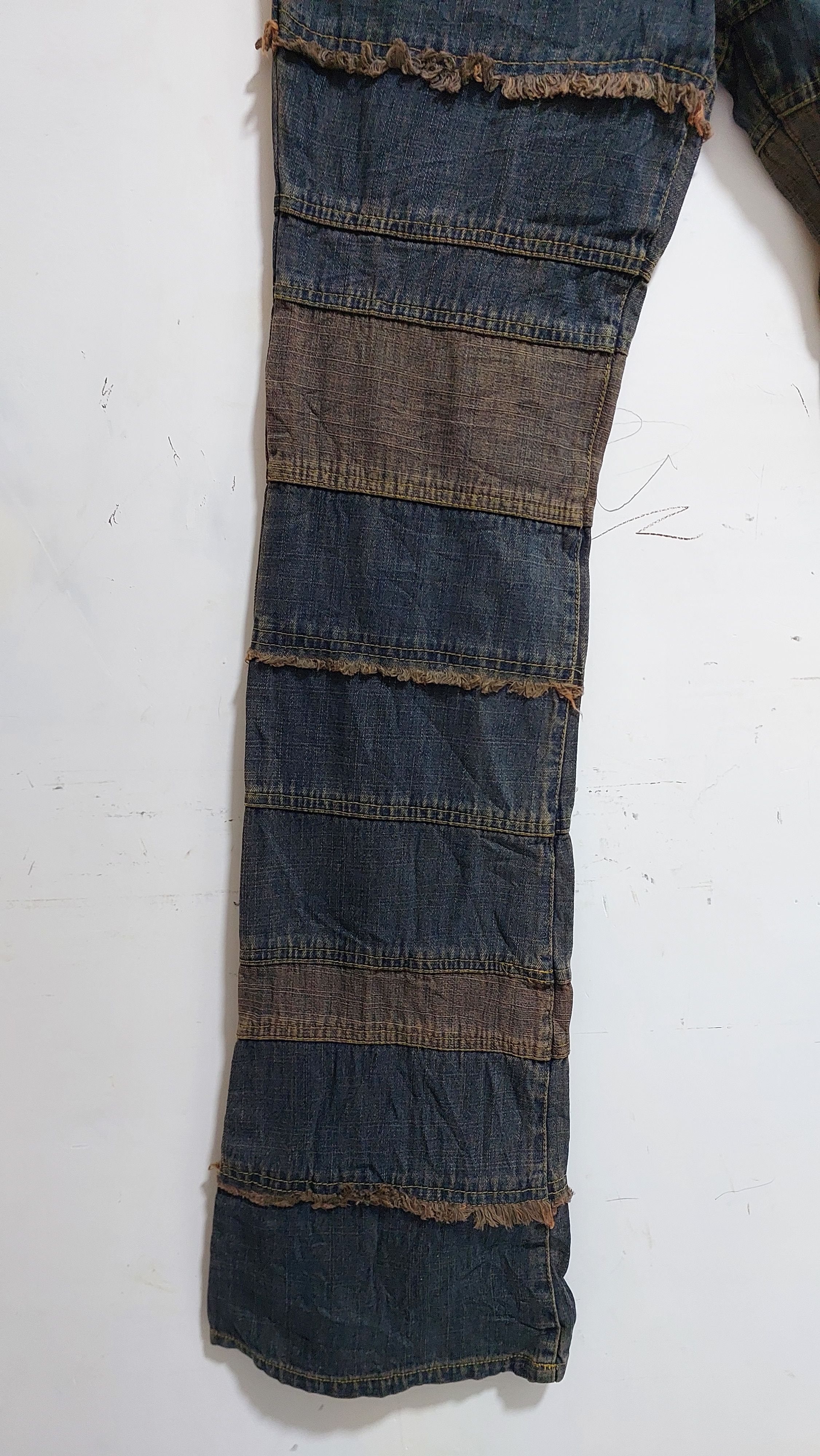 Japanese Brand REVOLT FLARE JEANS PANT Size 29" - 10 Thumbnail