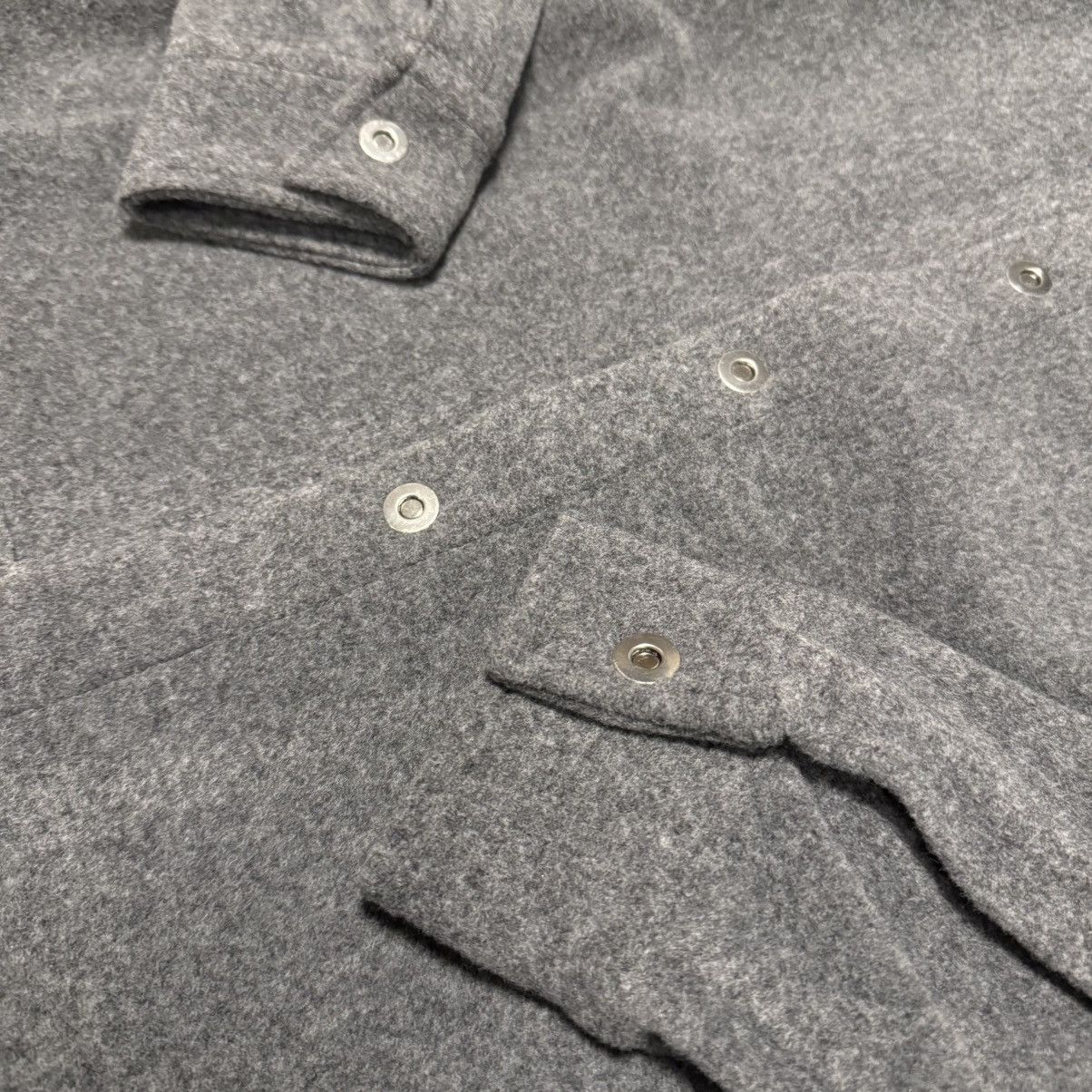 Palm Angels Palm Angels Wool Track Overshirt Size US M / EU 48-50 / 2 - 15 Thumbnail